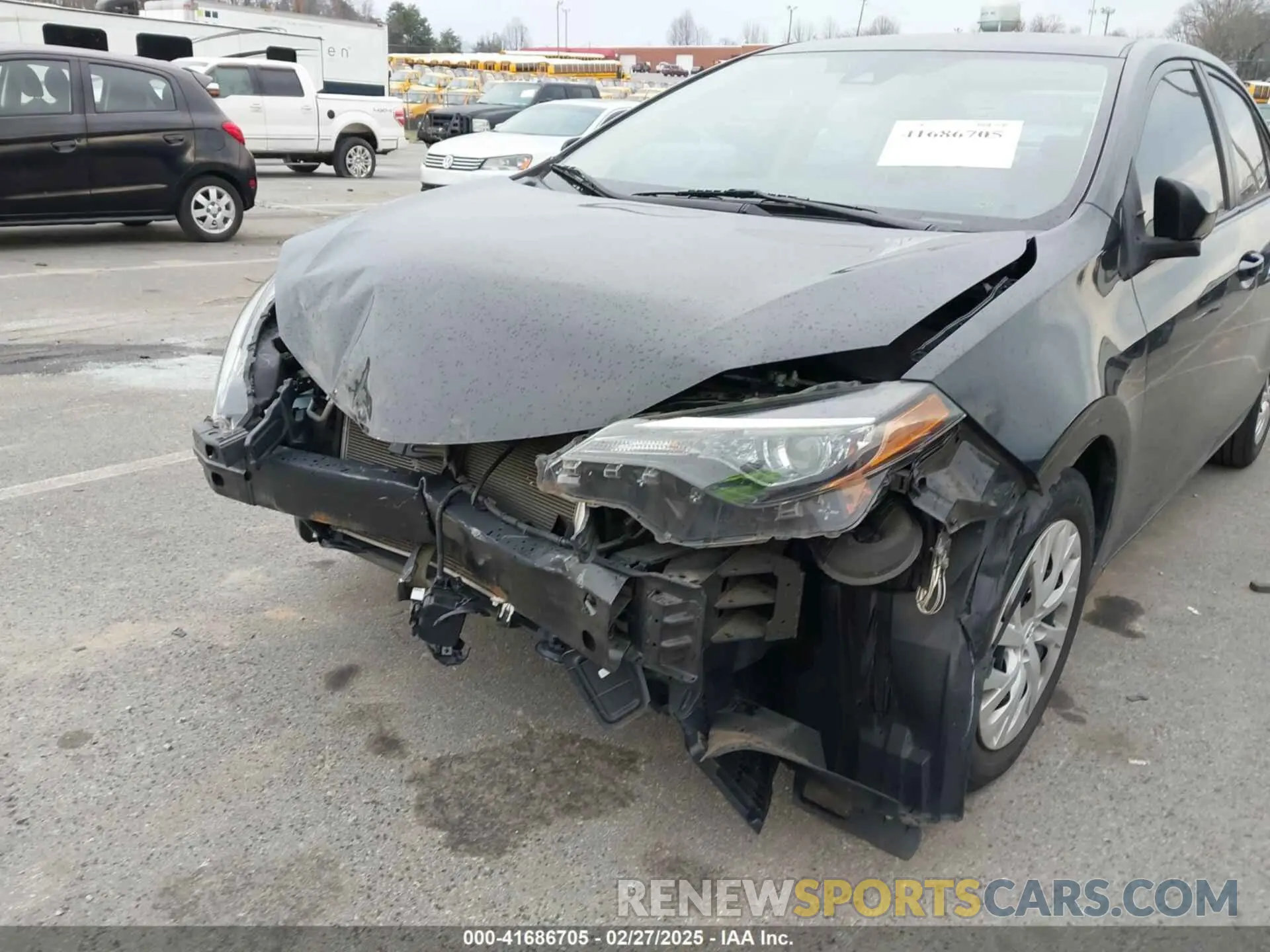 6 Фотография поврежденного автомобиля 2T1BURHE2KC202655 TOYOTA COROLLA 2019