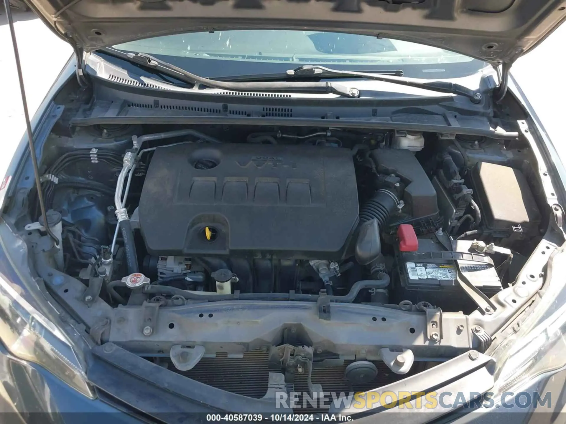 10 Photograph of a damaged car 2T1BURHE2KC206690 TOYOTA COROLLA 2019