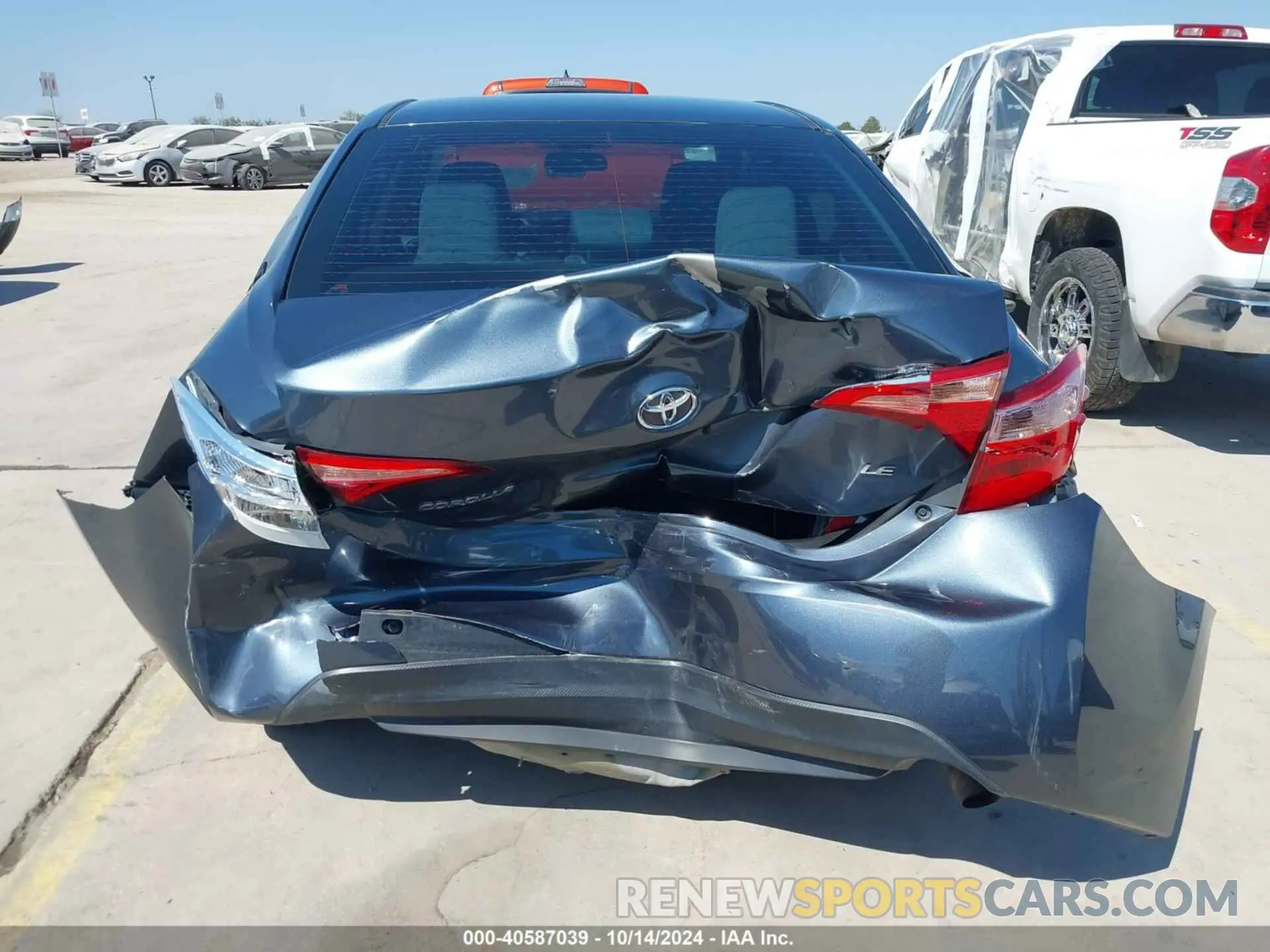 16 Photograph of a damaged car 2T1BURHE2KC206690 TOYOTA COROLLA 2019