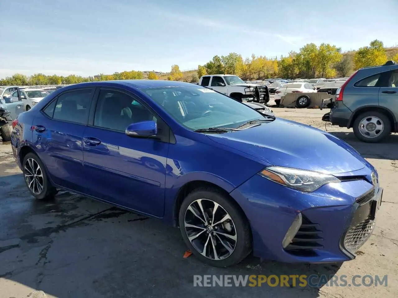 4 Фотография поврежденного автомобиля 2T1BURHE2KC210304 TOYOTA COROLLA 2019