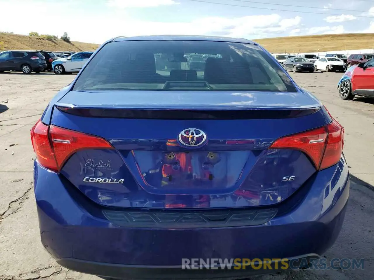 6 Фотография поврежденного автомобиля 2T1BURHE2KC210304 TOYOTA COROLLA 2019