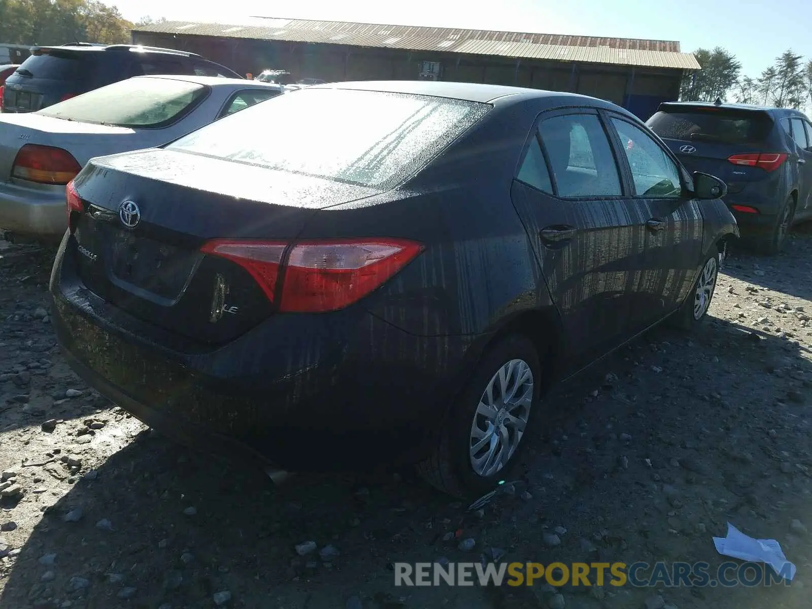 4 Photograph of a damaged car 2T1BURHE2KC213588 TOYOTA COROLLA 2019