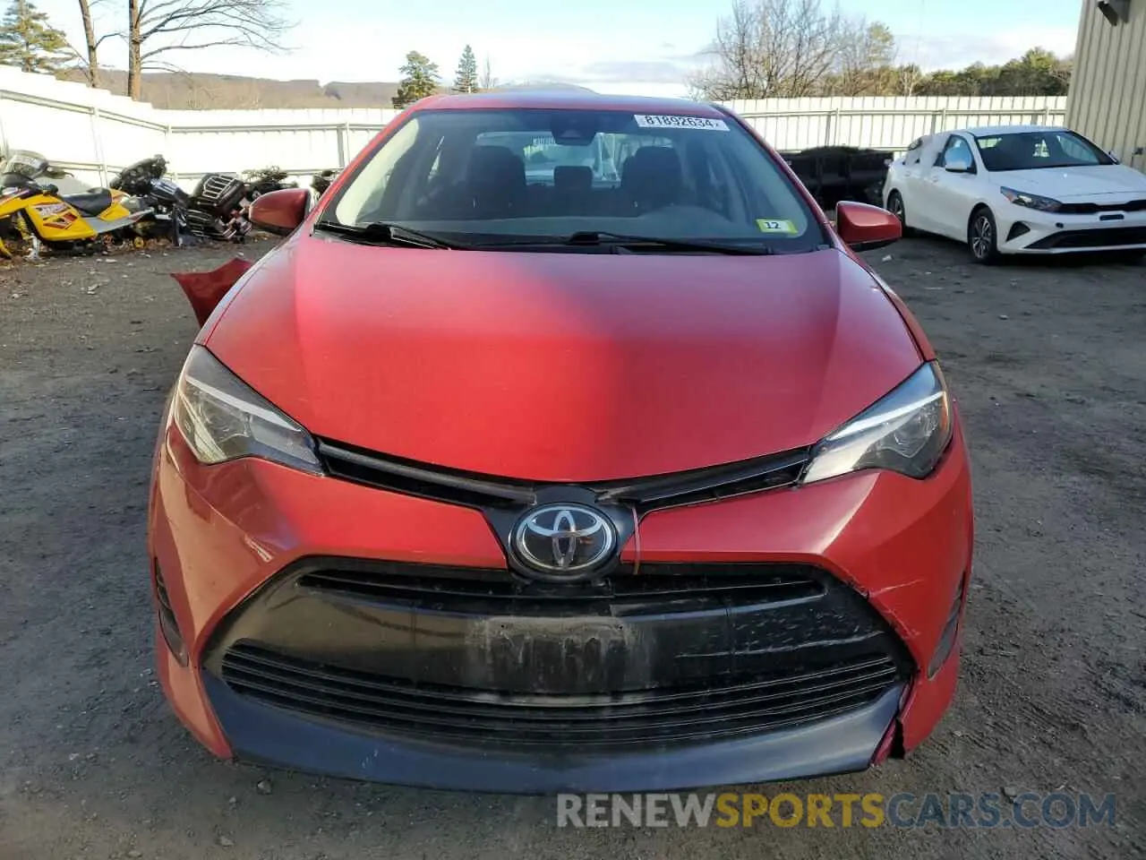 5 Фотография поврежденного автомобиля 2T1BURHE2KC213977 TOYOTA COROLLA 2019