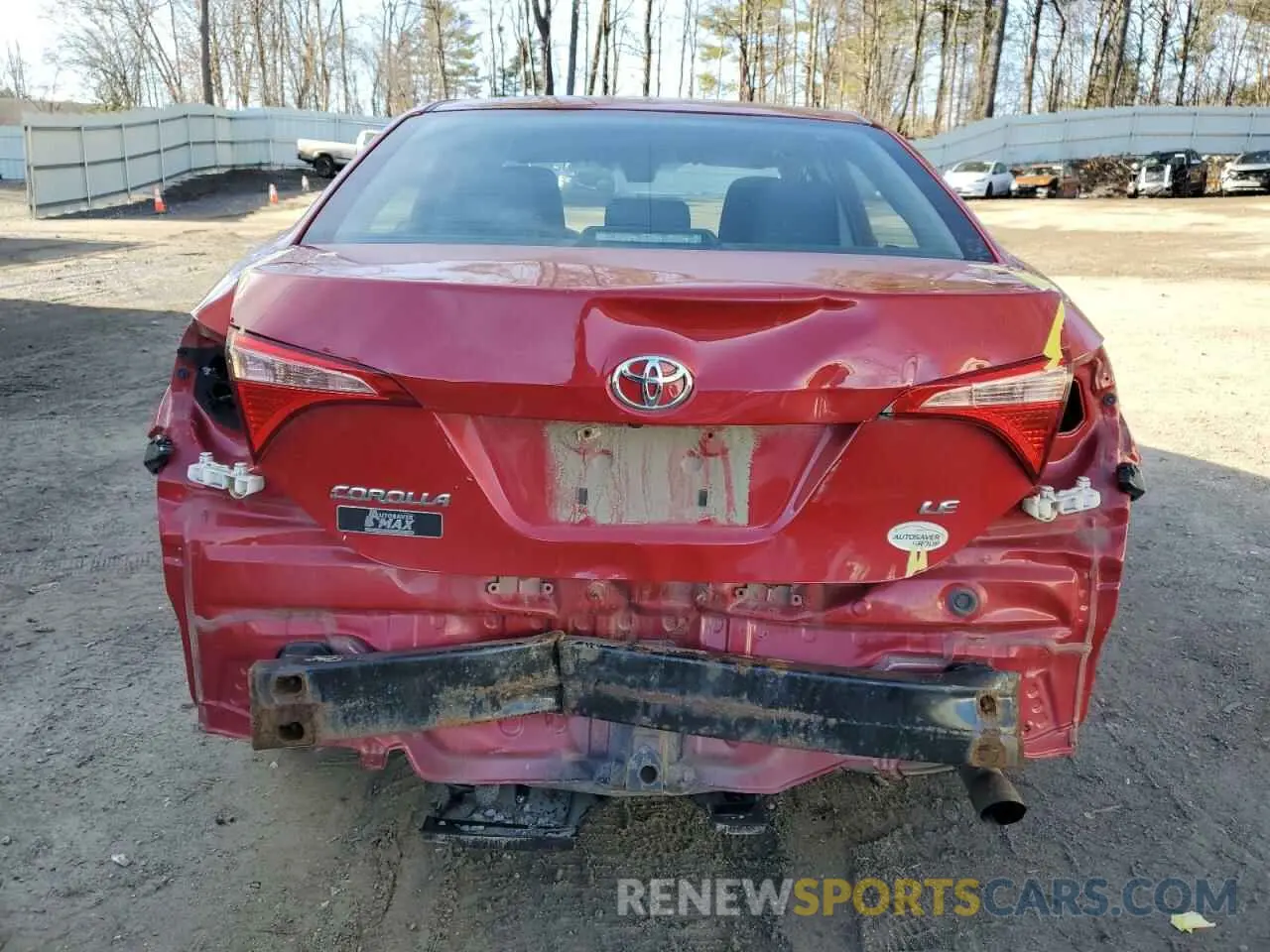 6 Фотография поврежденного автомобиля 2T1BURHE2KC213977 TOYOTA COROLLA 2019