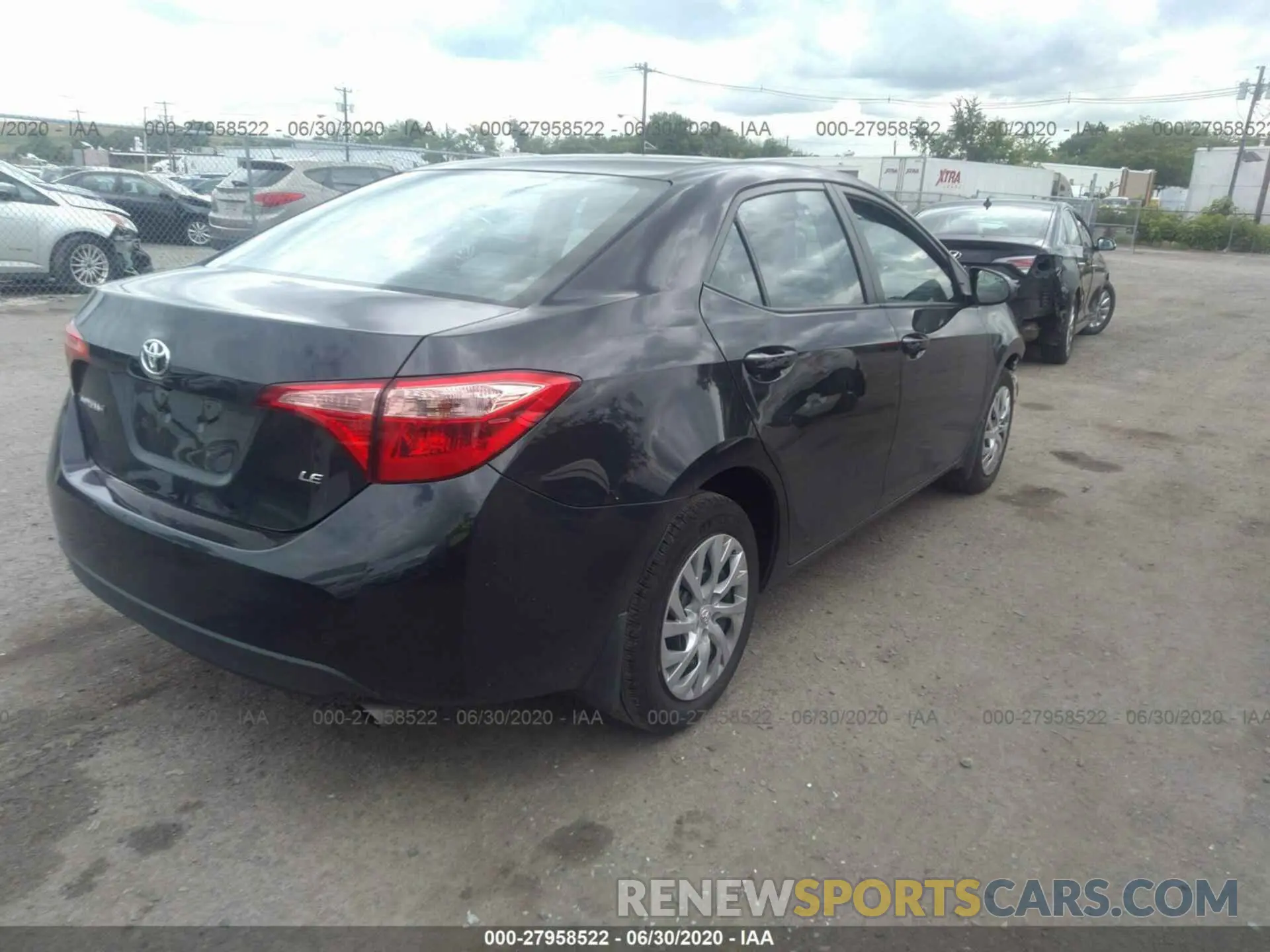 4 Photograph of a damaged car 2T1BURHE2KC221982 TOYOTA COROLLA 2019