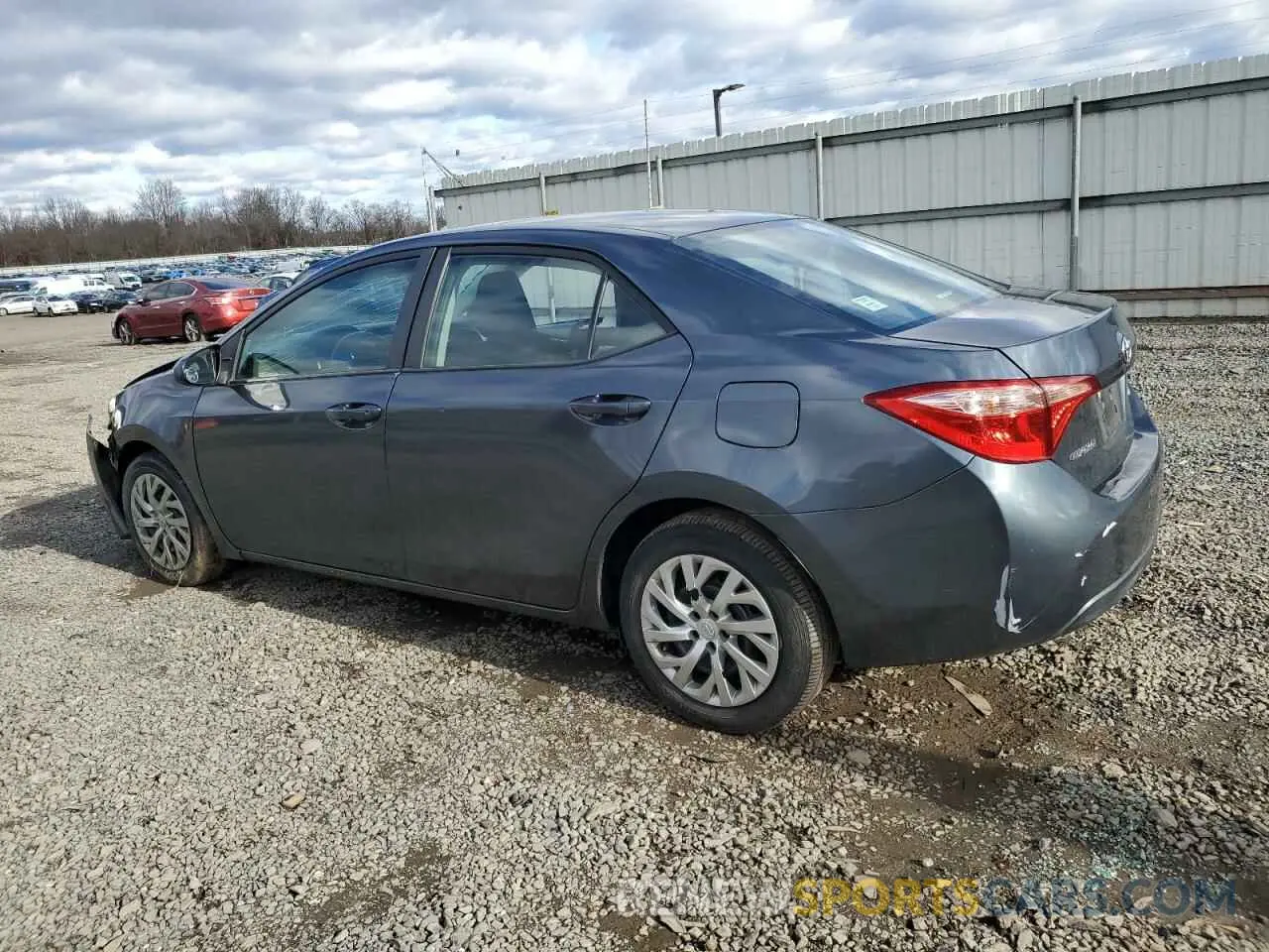 2 Фотография поврежденного автомобиля 2T1BURHE2KC224607 TOYOTA COROLLA 2019
