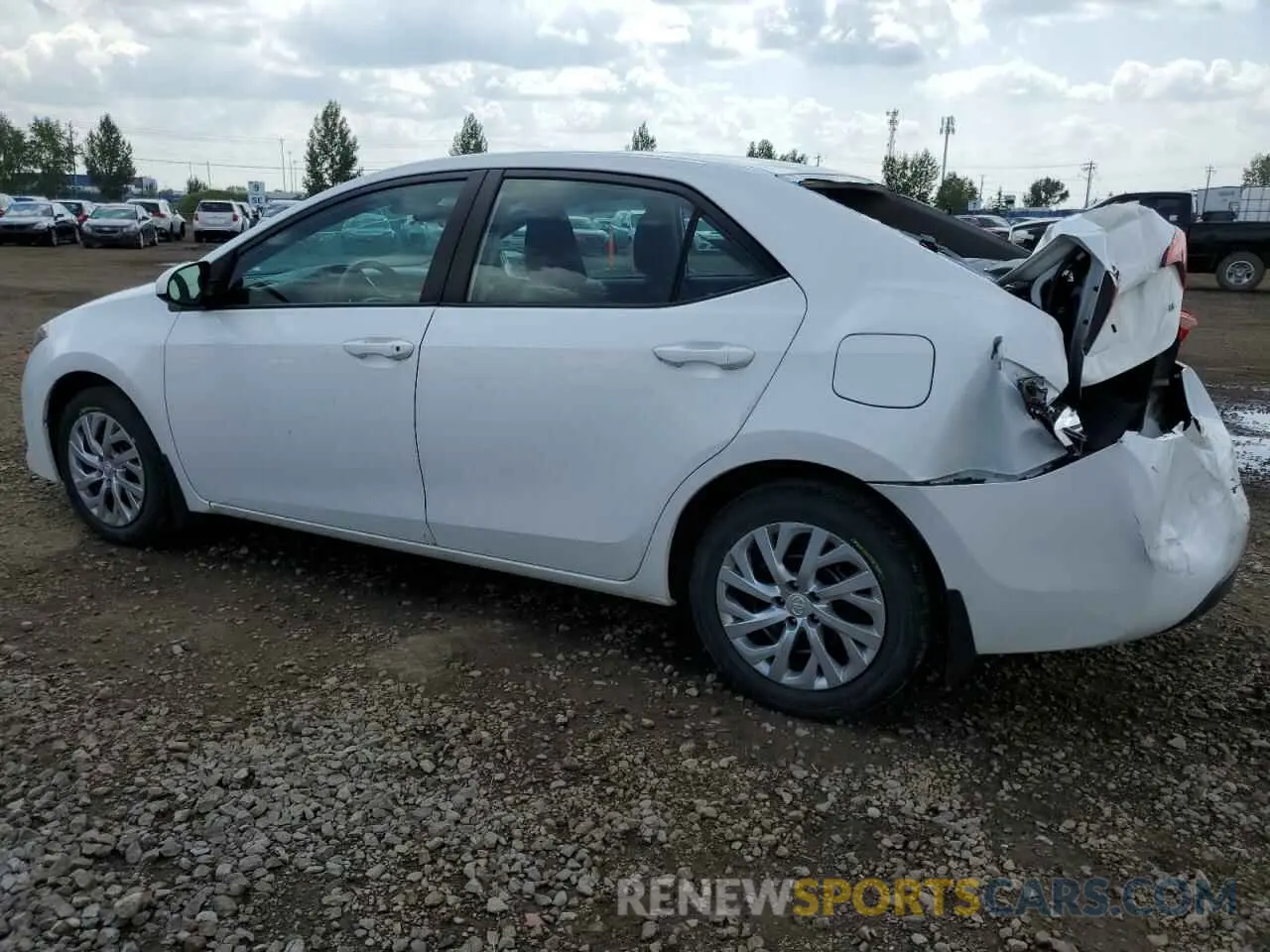 2 Фотография поврежденного автомобиля 2T1BURHE2KC226695 TOYOTA COROLLA 2019