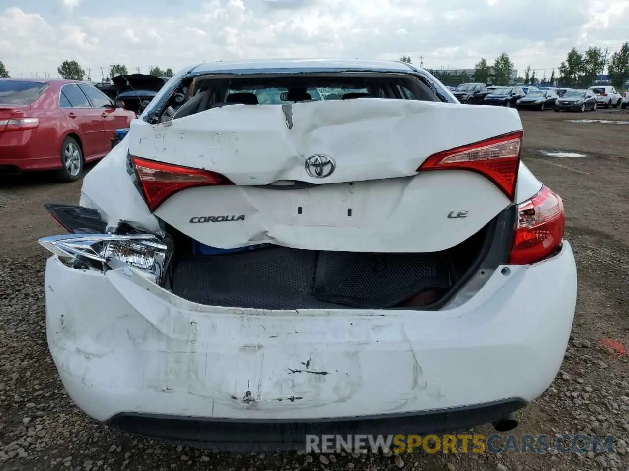6 Фотография поврежденного автомобиля 2T1BURHE2KC226695 TOYOTA COROLLA 2019