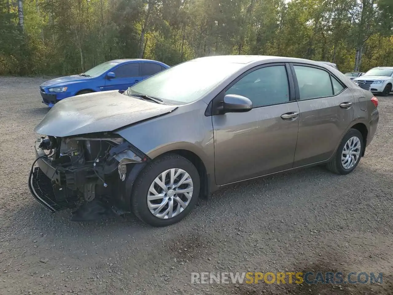 1 Photograph of a damaged car 2T1BURHE2KC246767 TOYOTA COROLLA 2019