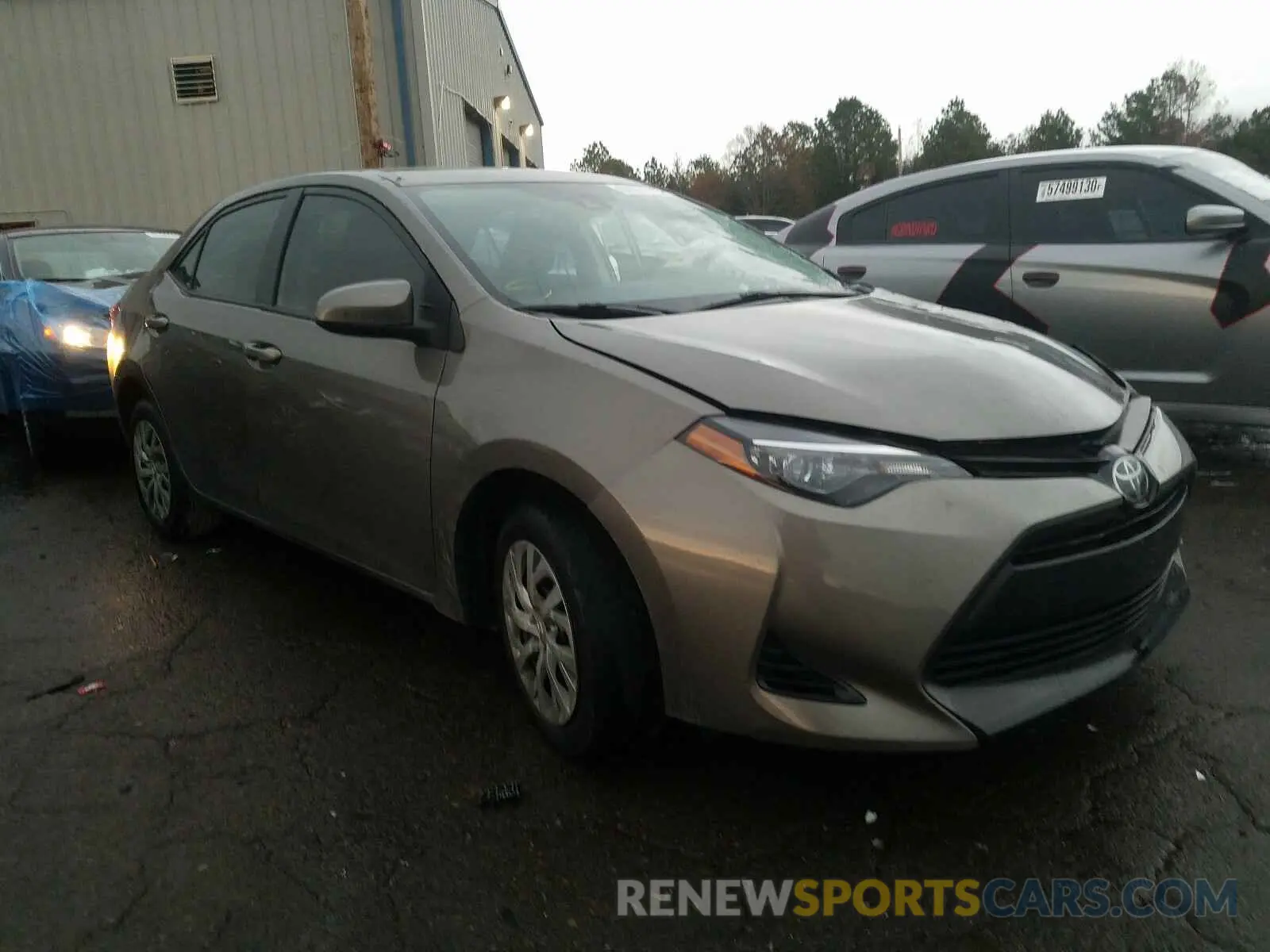 1 Photograph of a damaged car 2T1BURHE3KC131322 TOYOTA COROLLA 2019