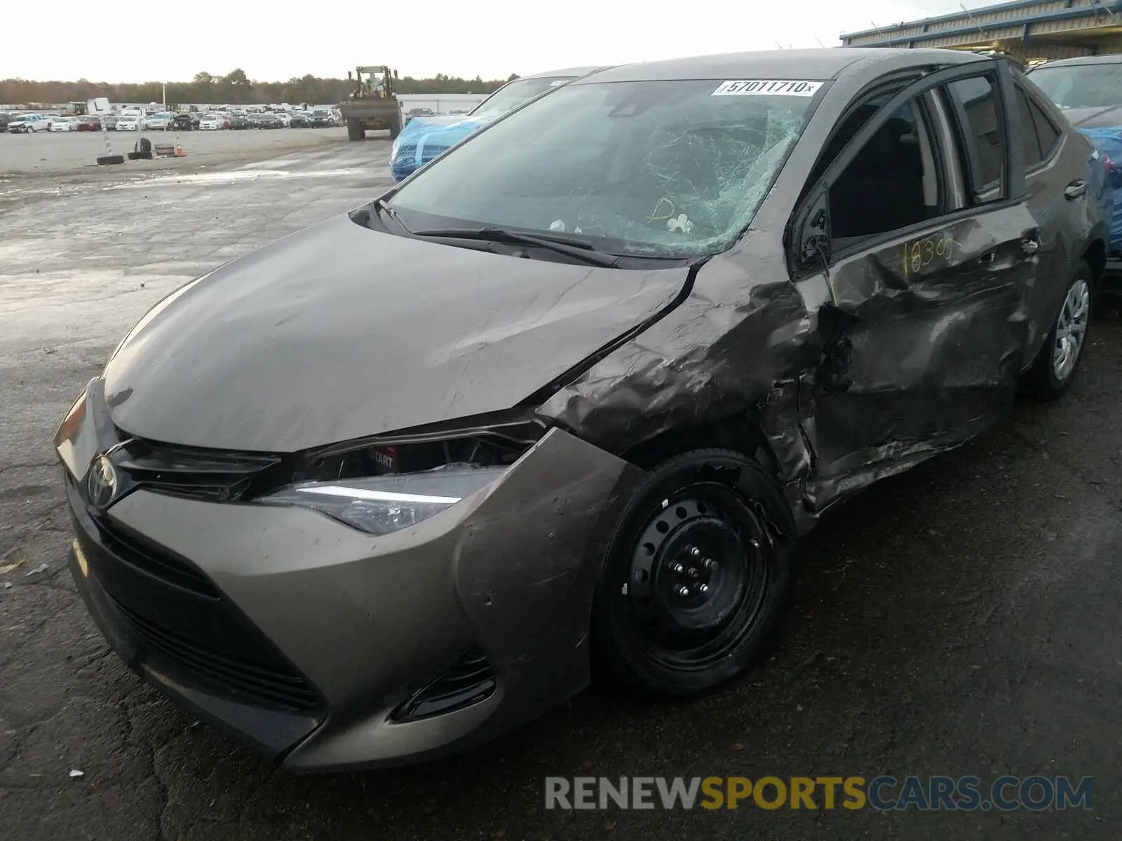 9 Photograph of a damaged car 2T1BURHE3KC131322 TOYOTA COROLLA 2019