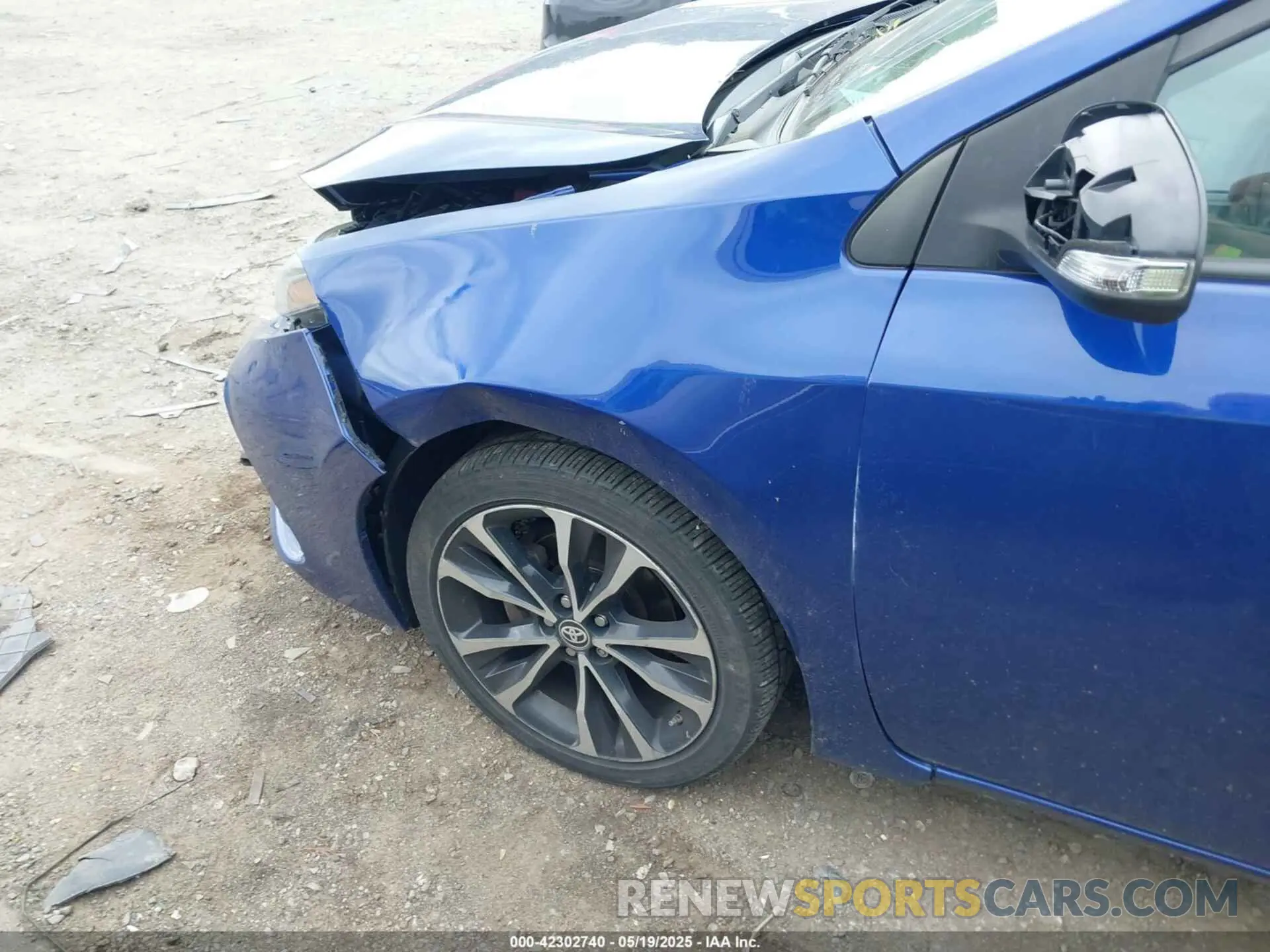 6 Photograph of a damaged car 2T1BURHE3KC142871 TOYOTA COROLLA 2019