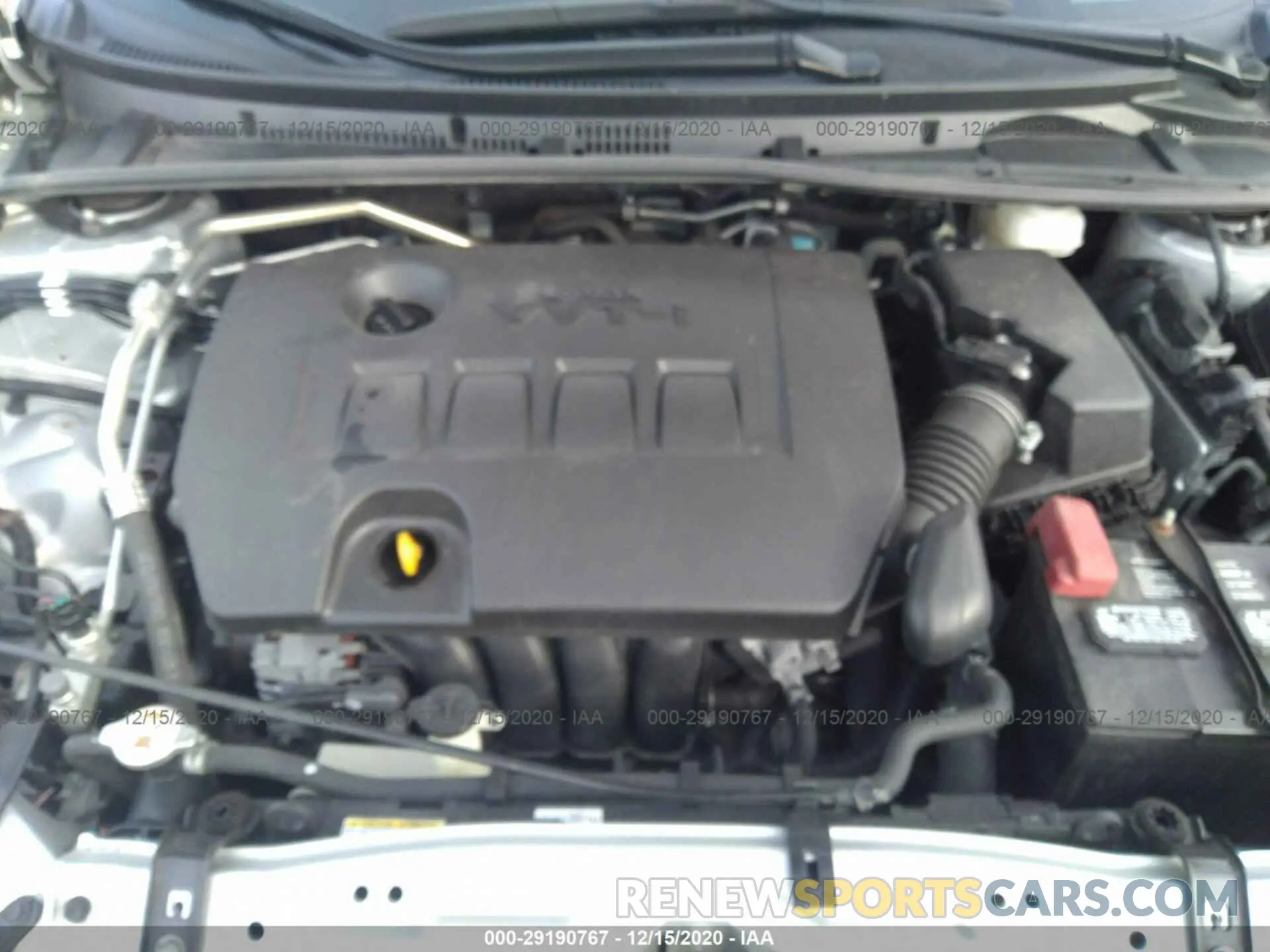 10 Photograph of a damaged car 2T1BURHE3KC146497 TOYOTA COROLLA 2019