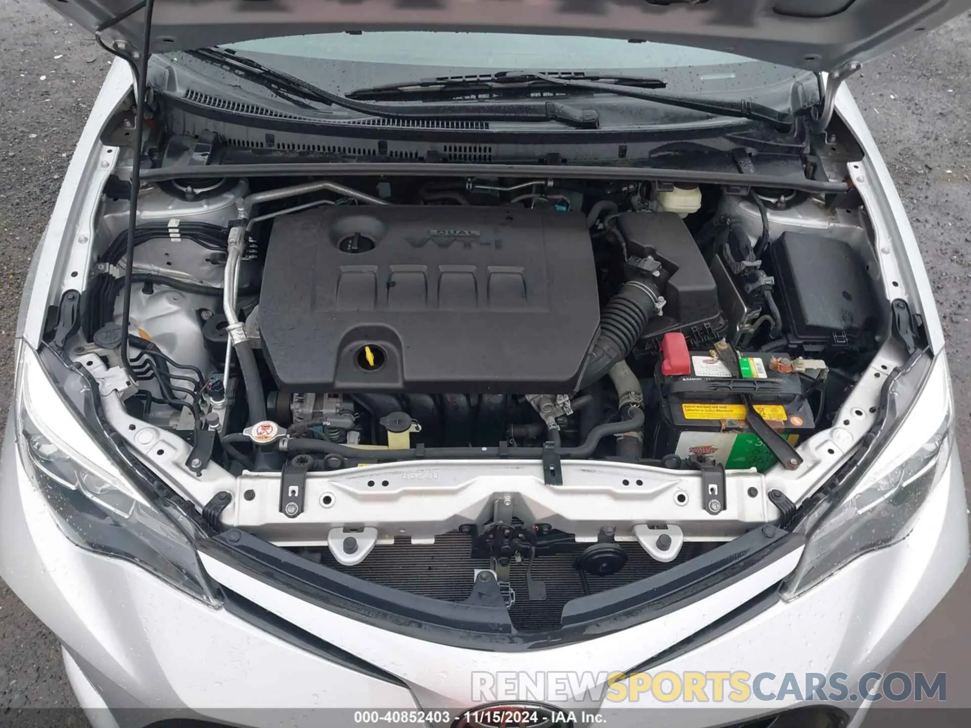 10 Фотография поврежденного автомобиля 2T1BURHE3KC155037 TOYOTA COROLLA 2019