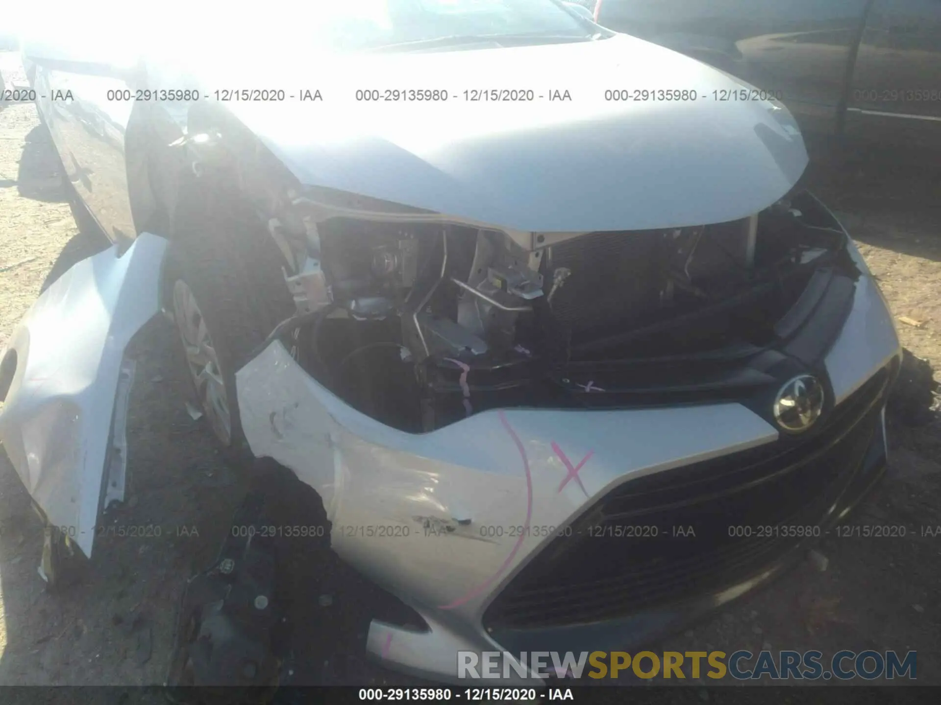 6 Photograph of a damaged car 2T1BURHE3KC157743 TOYOTA COROLLA 2019
