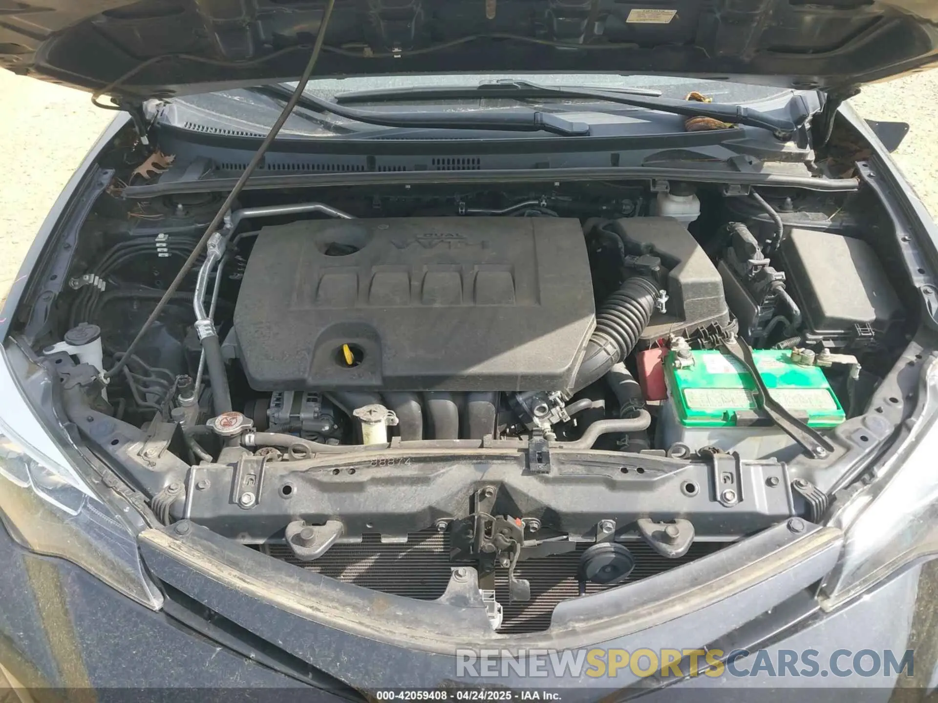 10 Фотография поврежденного автомобиля 2T1BURHE3KC160691 TOYOTA COROLLA 2019