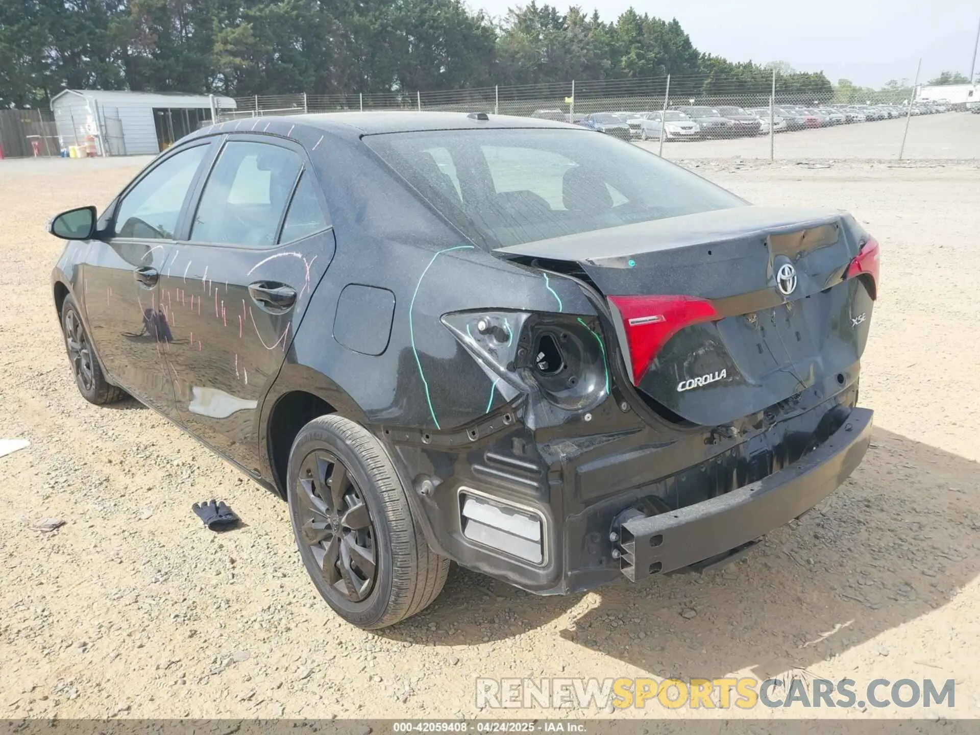 3 Фотография поврежденного автомобиля 2T1BURHE3KC160691 TOYOTA COROLLA 2019