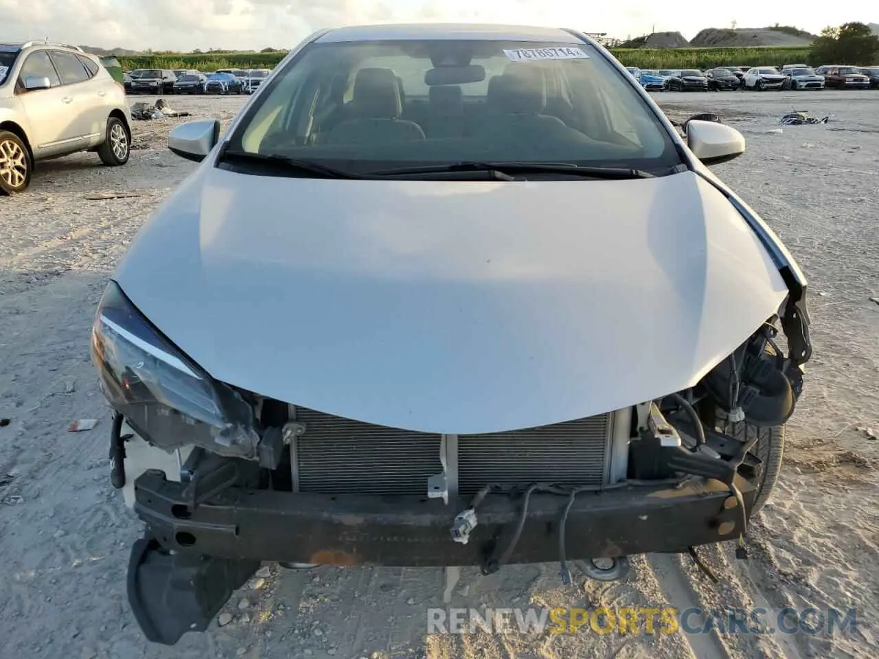 5 Photograph of a damaged car 2T1BURHE3KC164479 TOYOTA COROLLA 2019