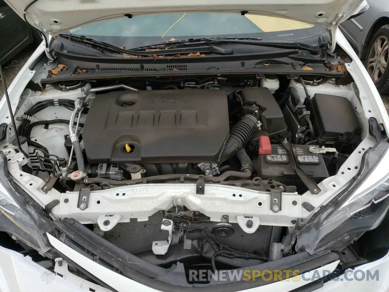 7 Photograph of a damaged car 2T1BURHE3KC172890 TOYOTA COROLLA 2019