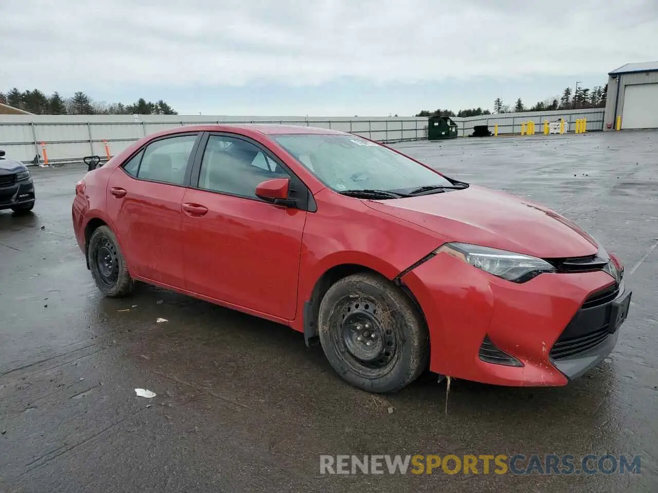 4 Photograph of a damaged car 2T1BURHE3KC174686 TOYOTA COROLLA 2019
