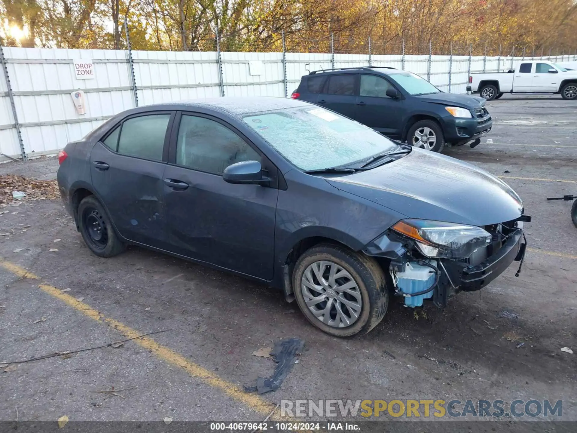 1 Photograph of a damaged car 2T1BURHE3KC200705 TOYOTA COROLLA 2019