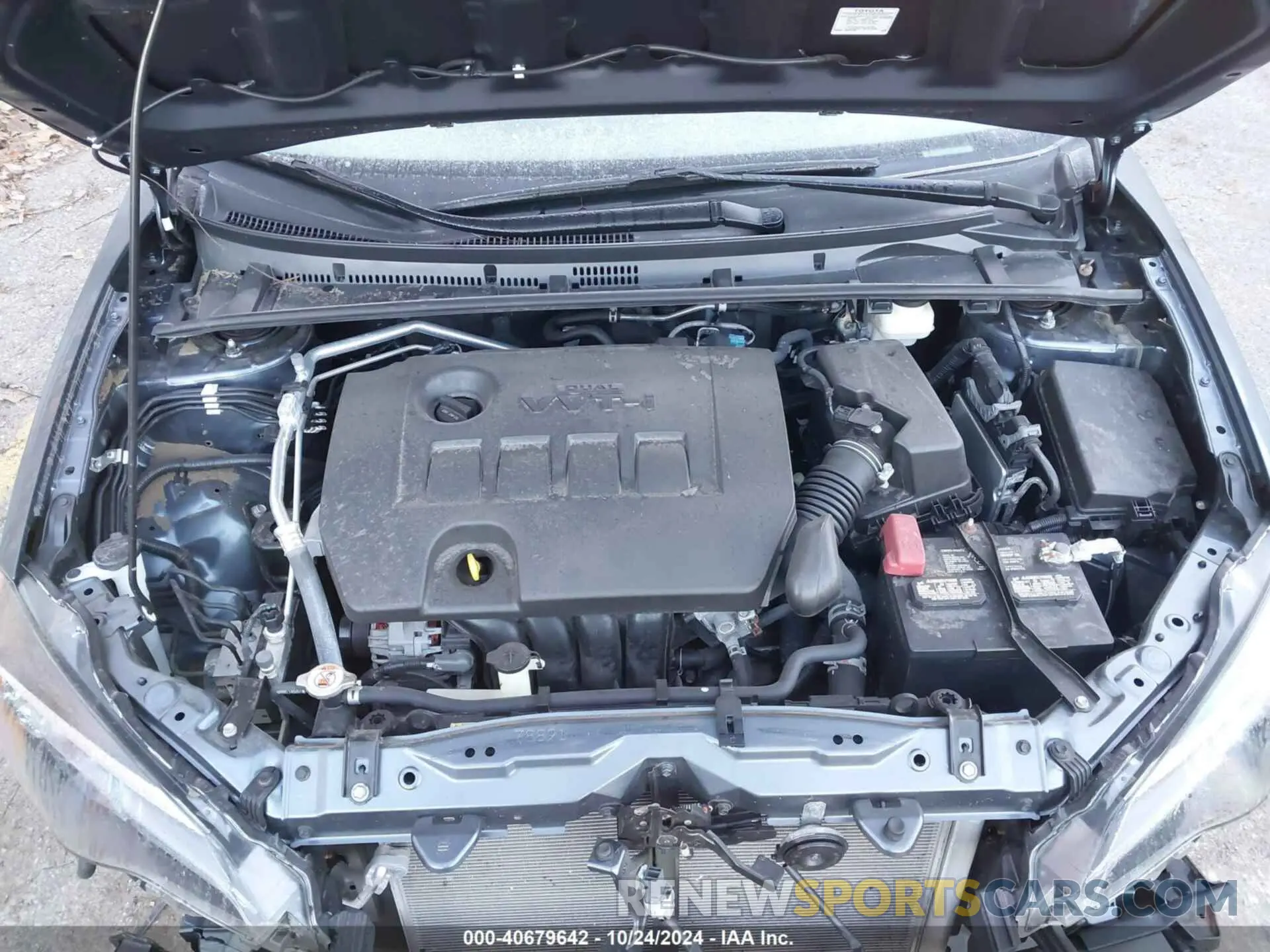10 Photograph of a damaged car 2T1BURHE3KC200705 TOYOTA COROLLA 2019