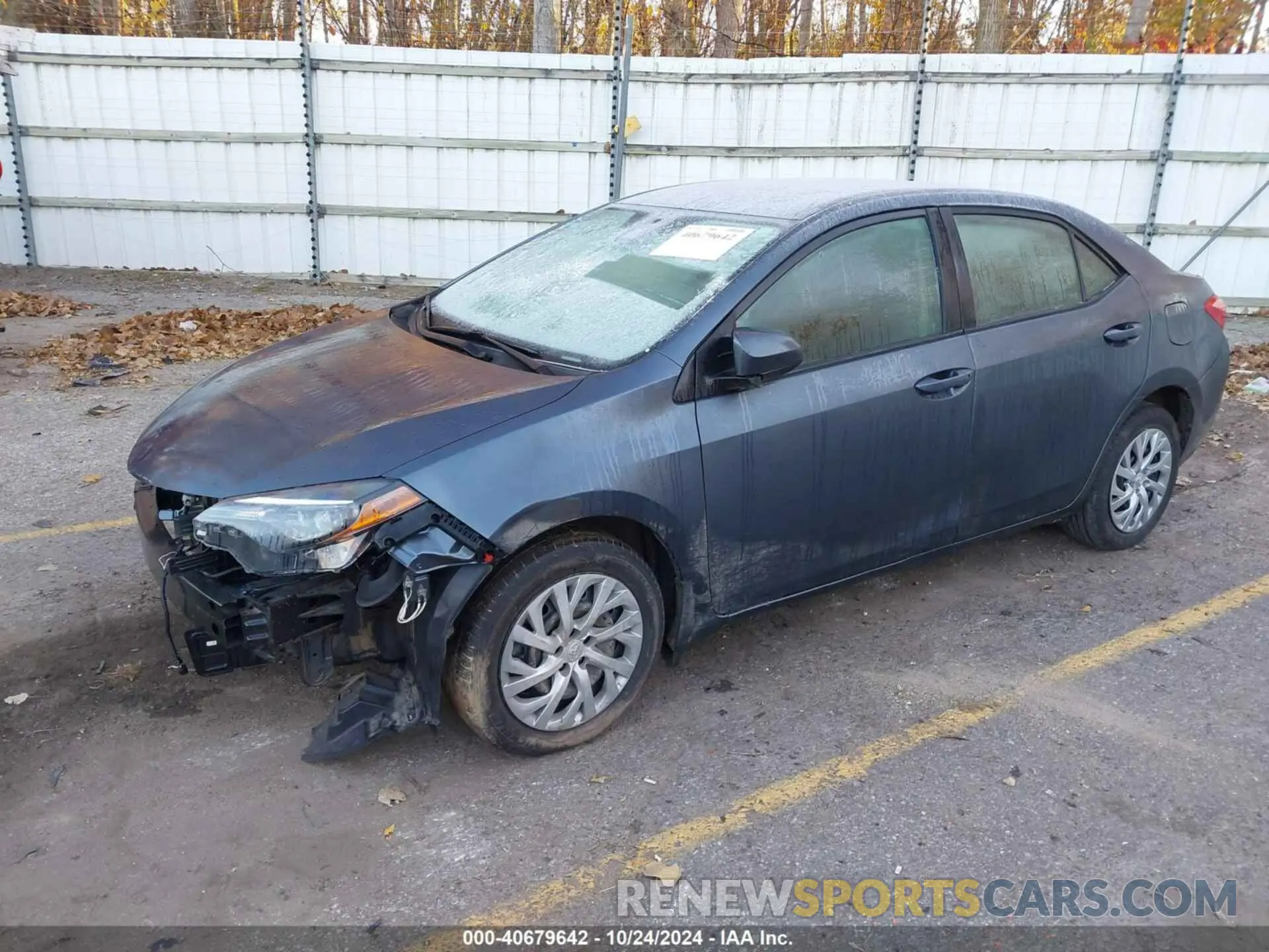 2 Photograph of a damaged car 2T1BURHE3KC200705 TOYOTA COROLLA 2019