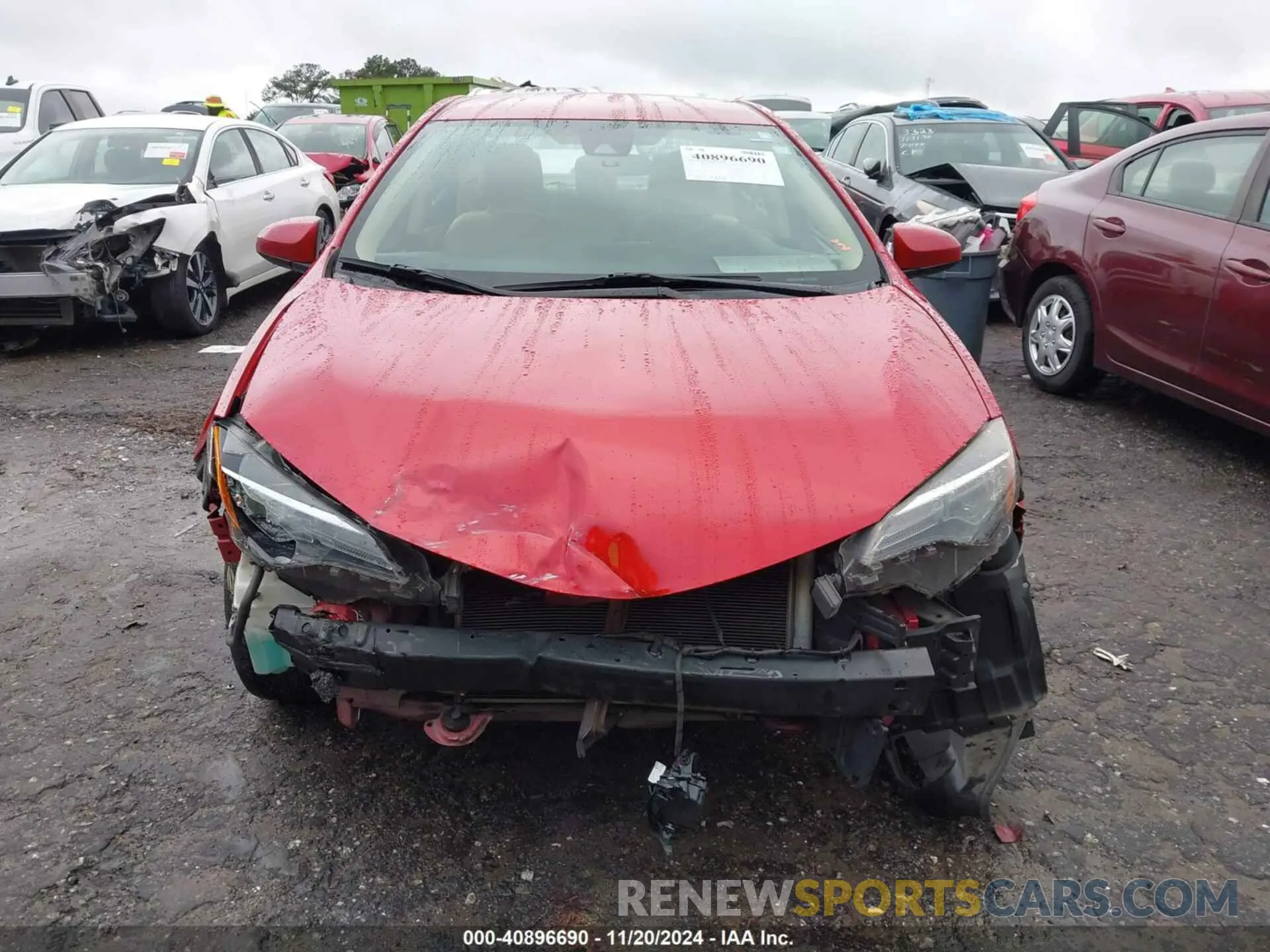 12 Photograph of a damaged car 2T1BURHE3KC202552 TOYOTA COROLLA 2019