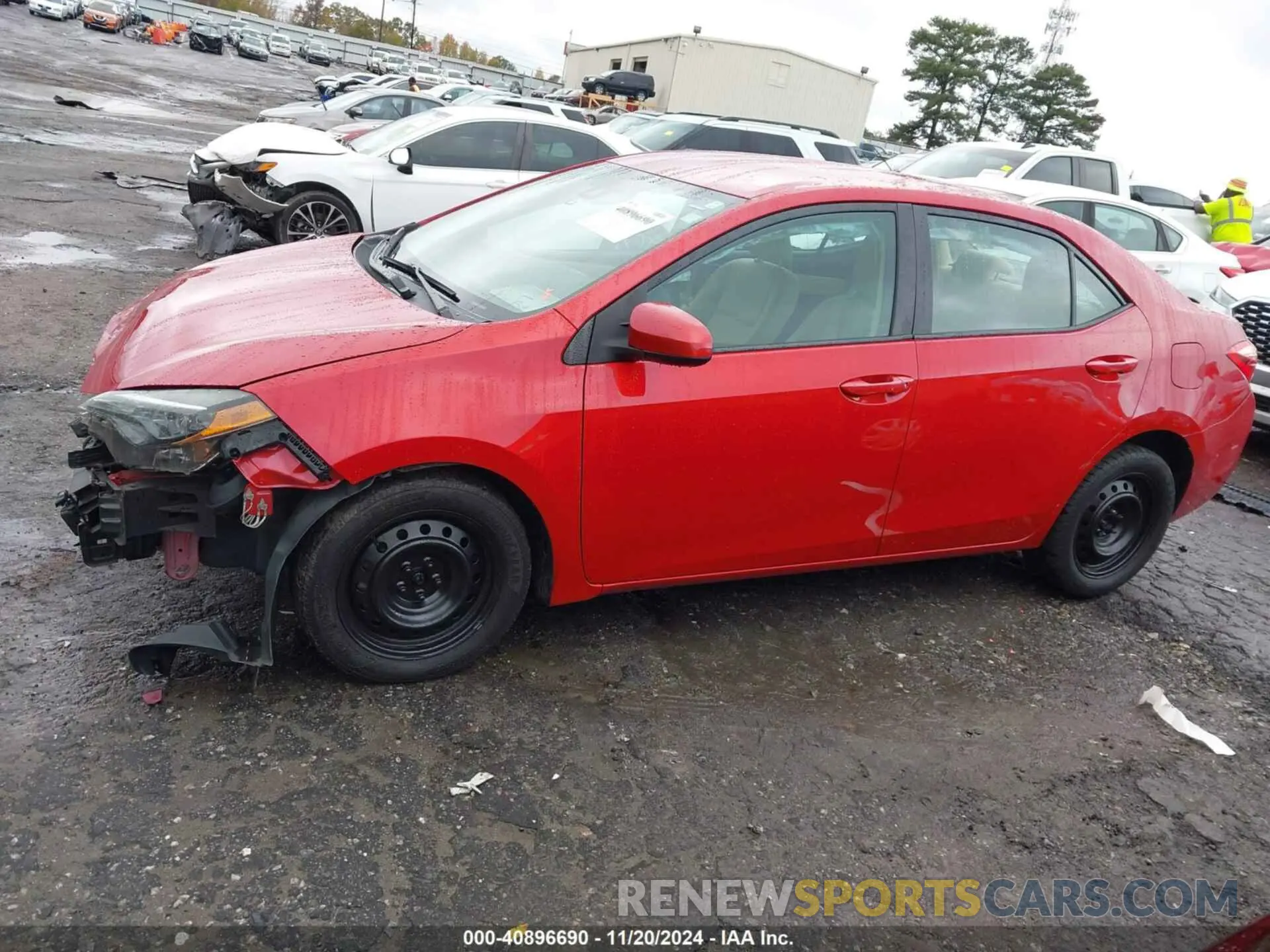 14 Photograph of a damaged car 2T1BURHE3KC202552 TOYOTA COROLLA 2019