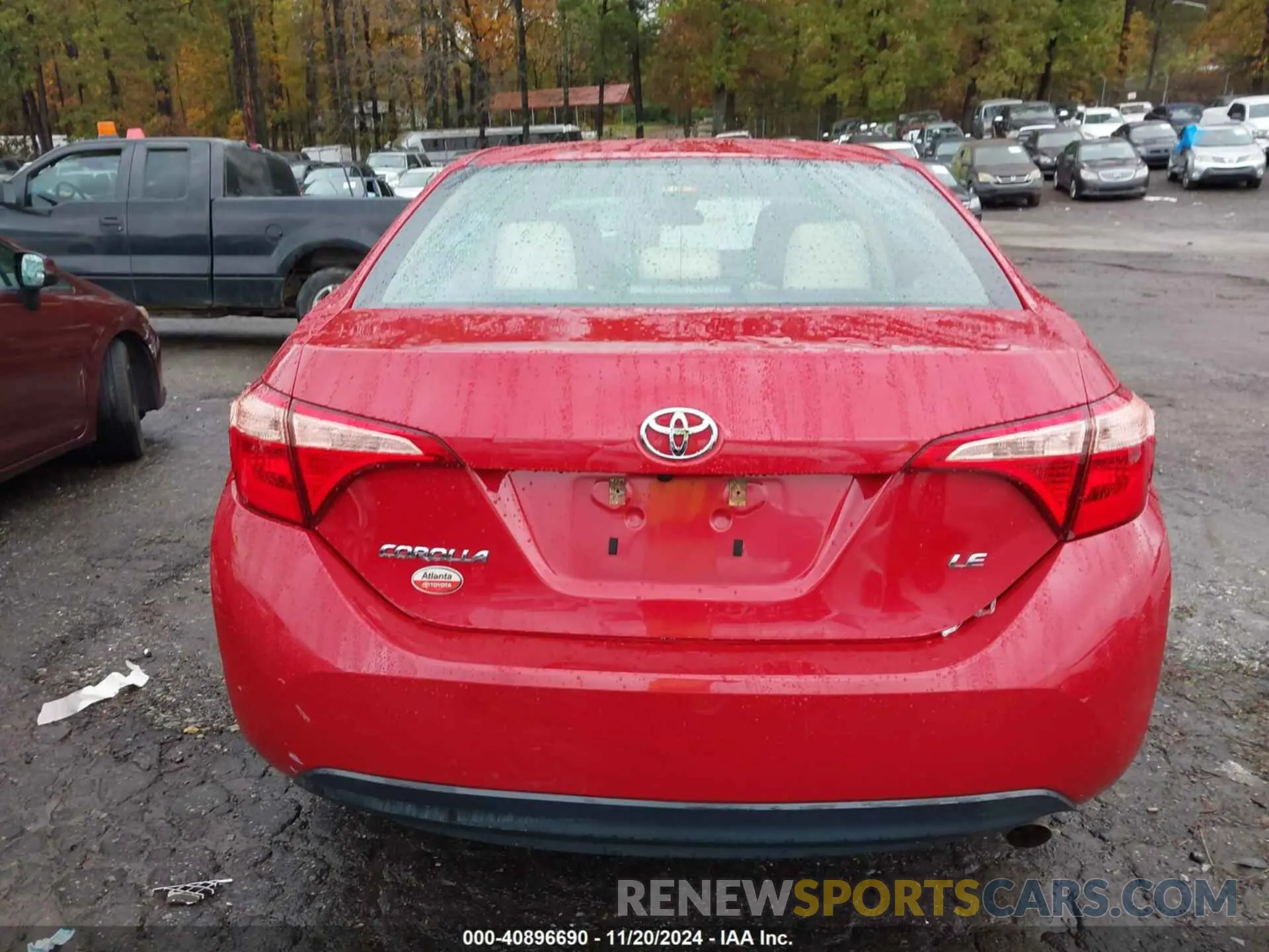16 Photograph of a damaged car 2T1BURHE3KC202552 TOYOTA COROLLA 2019