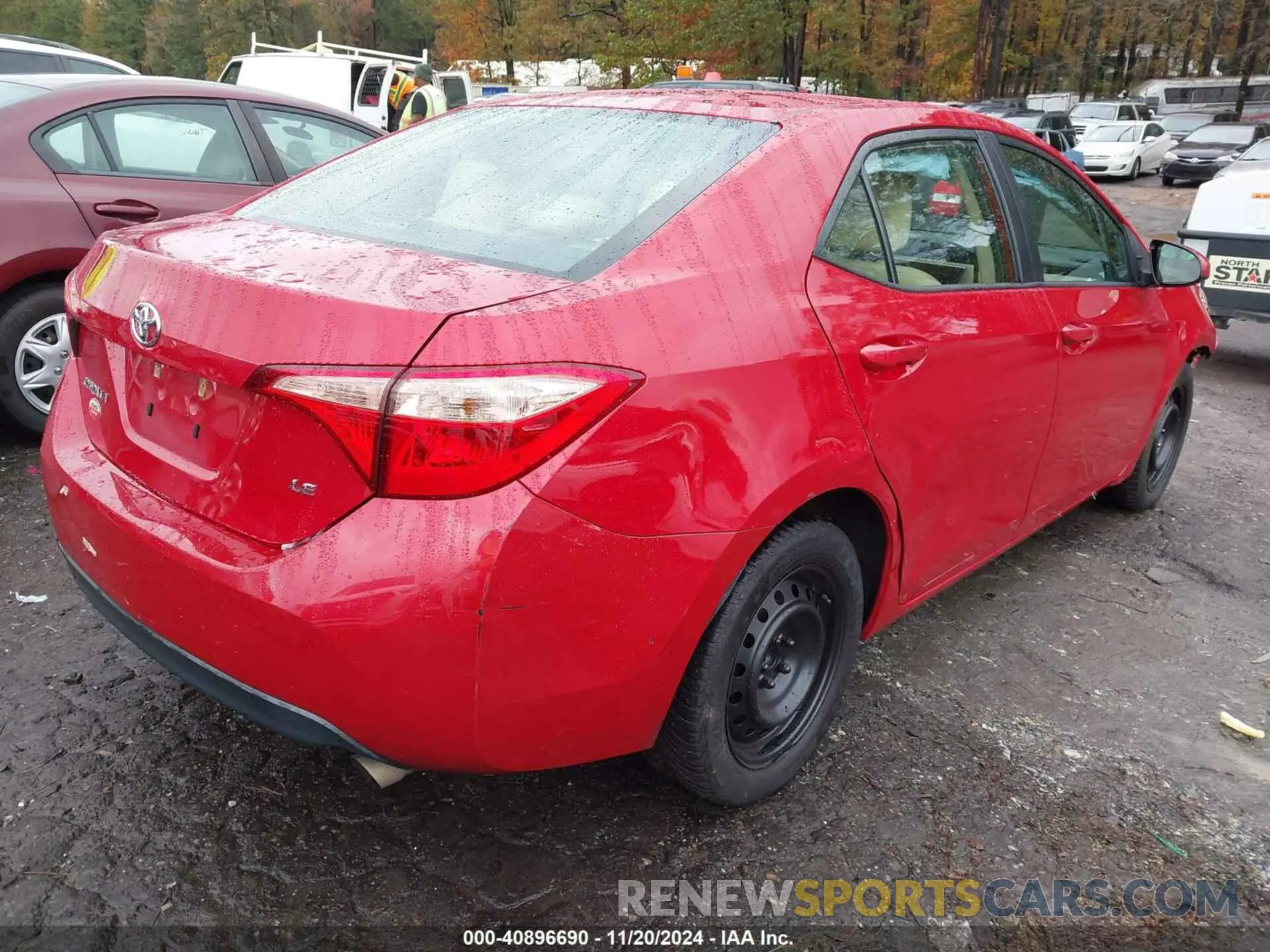 4 Photograph of a damaged car 2T1BURHE3KC202552 TOYOTA COROLLA 2019