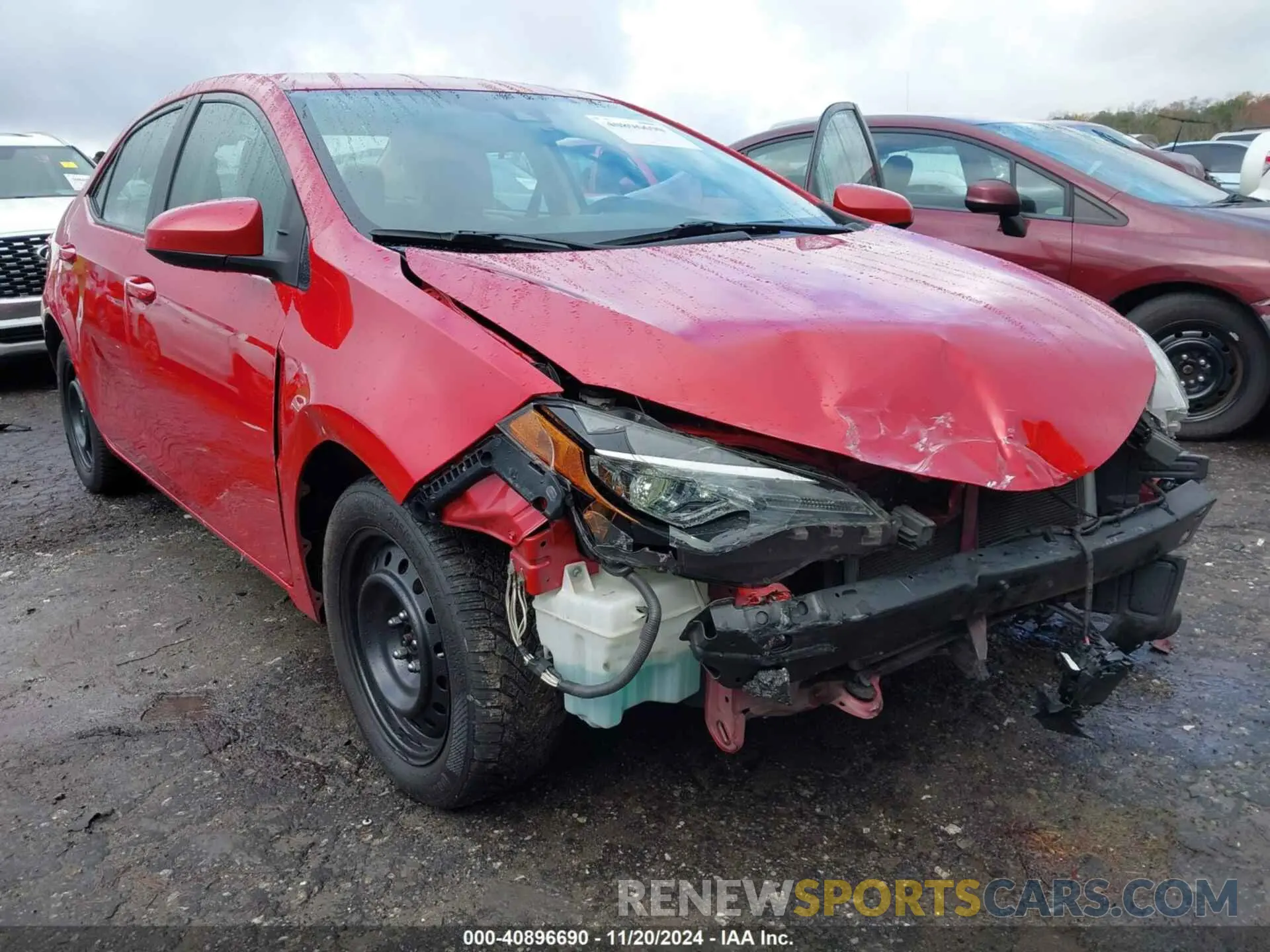 6 Photograph of a damaged car 2T1BURHE3KC202552 TOYOTA COROLLA 2019