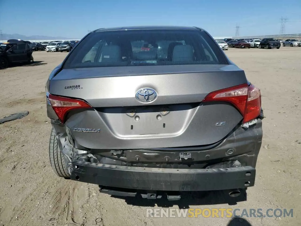 6 Фотография поврежденного автомобиля 2T1BURHE3KC212966 TOYOTA COROLLA 2019