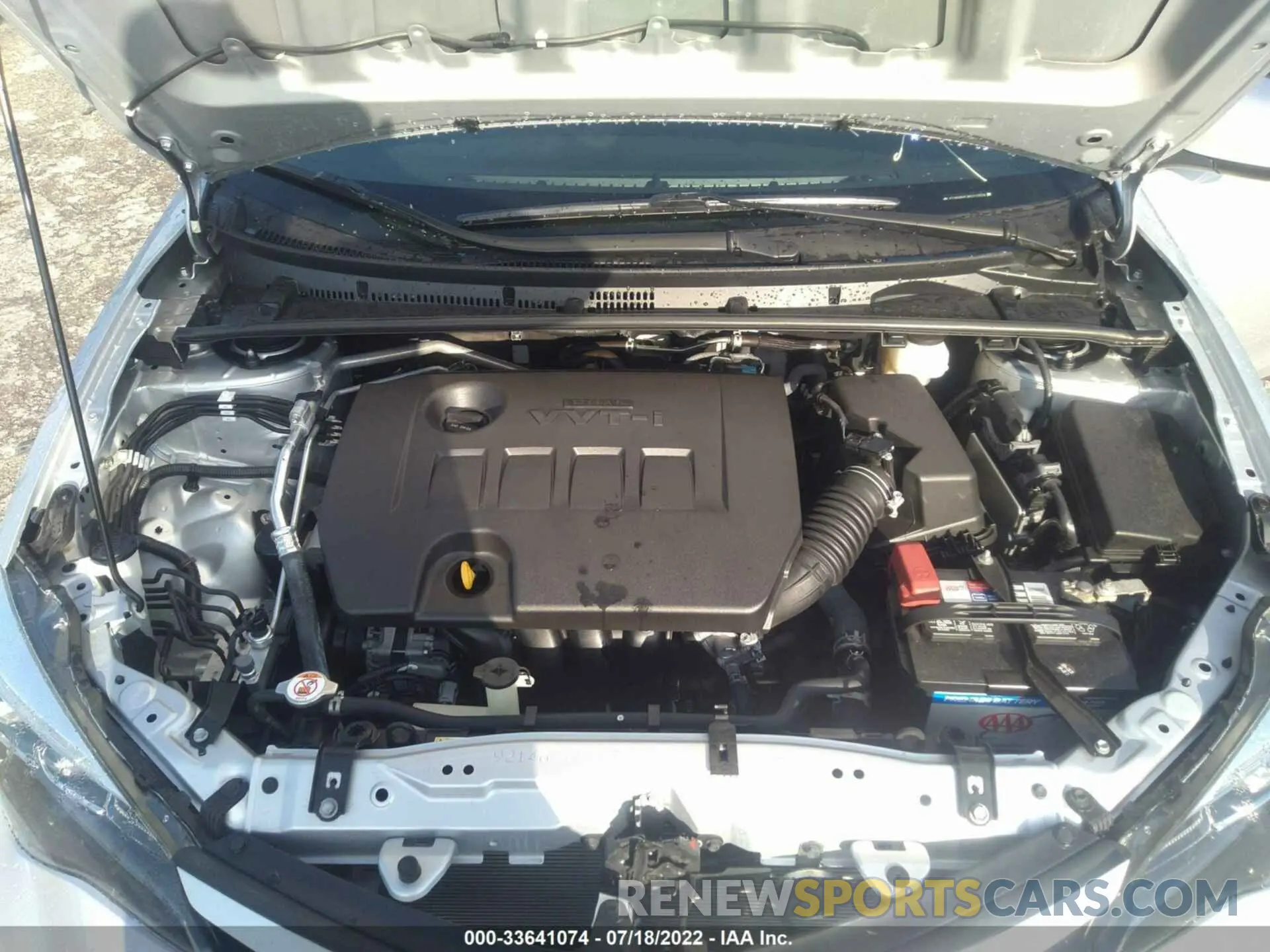 10 Фотография поврежденного автомобиля 2T1BURHE3KC213938 TOYOTA COROLLA 2019