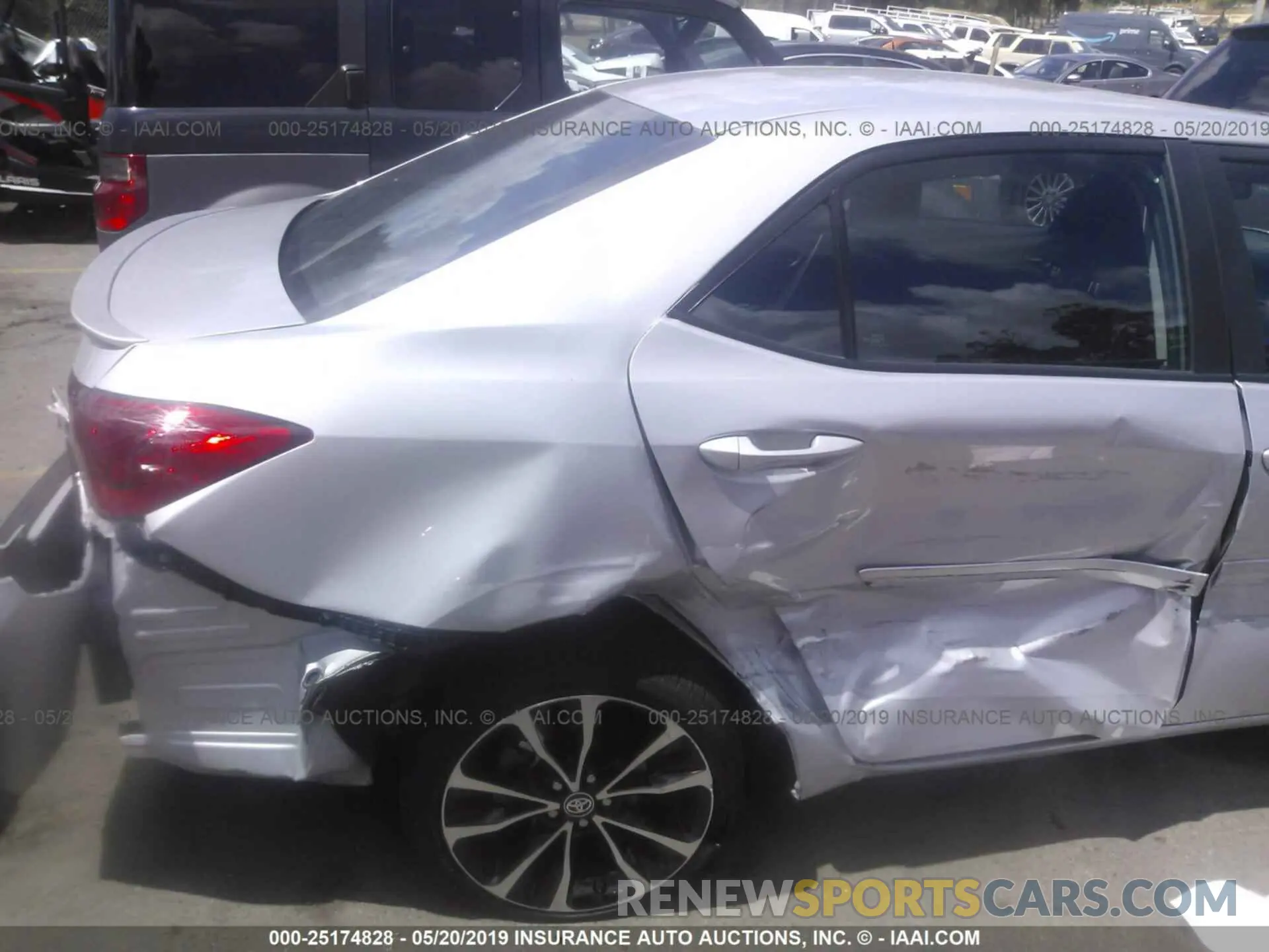 6 Photograph of a damaged car 2T1BURHE3KC218542 TOYOTA COROLLA 2019