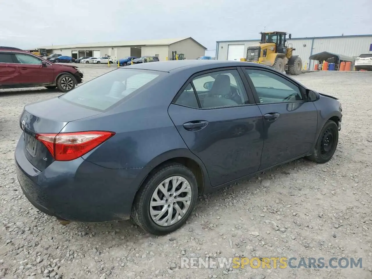 3 Photograph of a damaged car 2T1BURHE3KC222025 TOYOTA COROLLA 2019