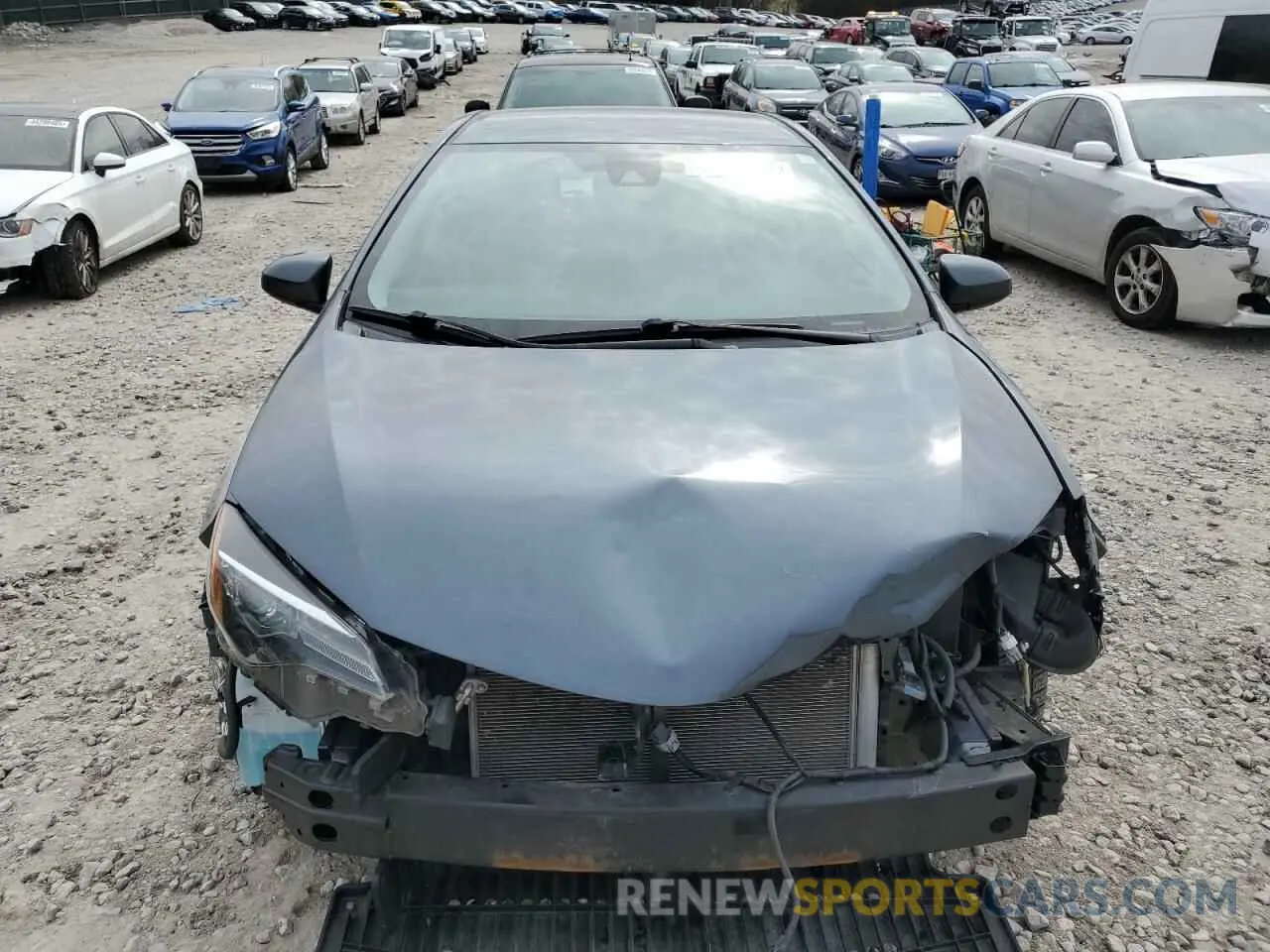 5 Photograph of a damaged car 2T1BURHE3KC222025 TOYOTA COROLLA 2019