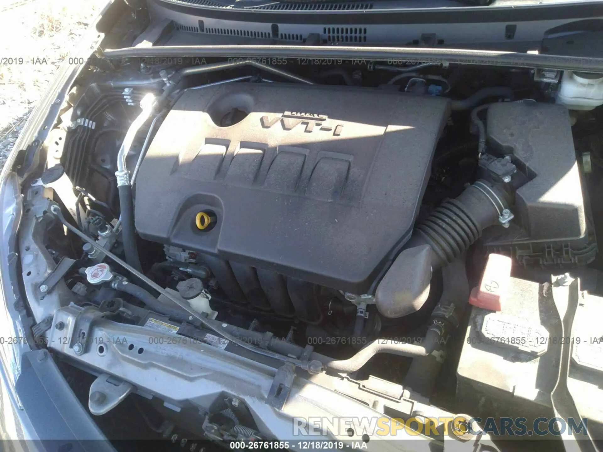 10 Photograph of a damaged car 2T1BURHE3KC224826 TOYOTA COROLLA 2019