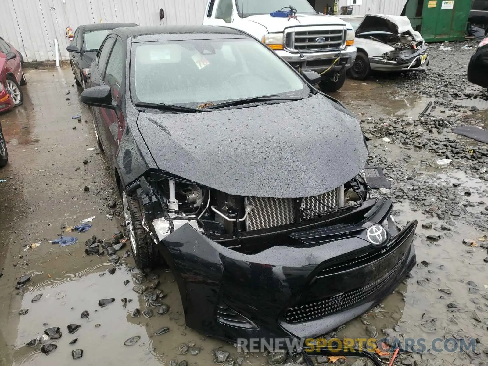 1 Photograph of a damaged car 2T1BURHE3KC230609 TOYOTA COROLLA 2019