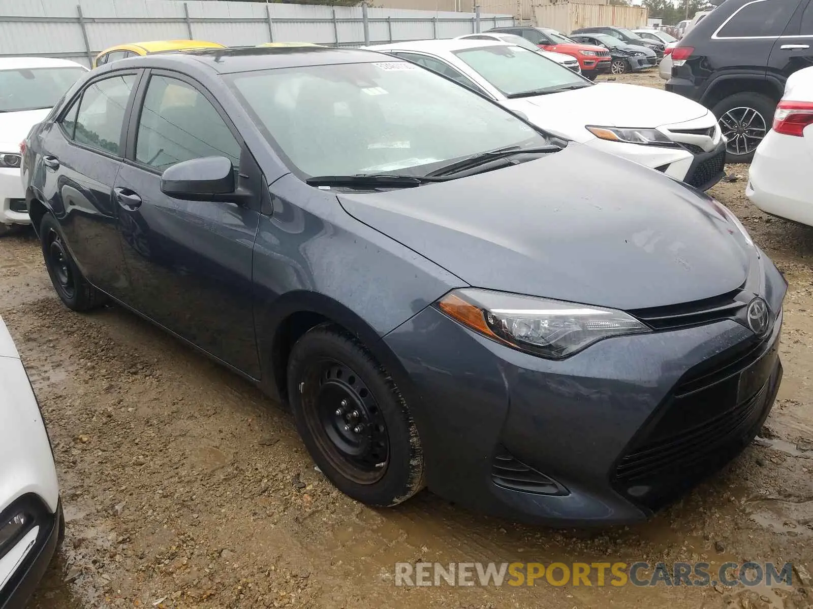 1 Photograph of a damaged car 2T1BURHE3KC240783 TOYOTA COROLLA 2019