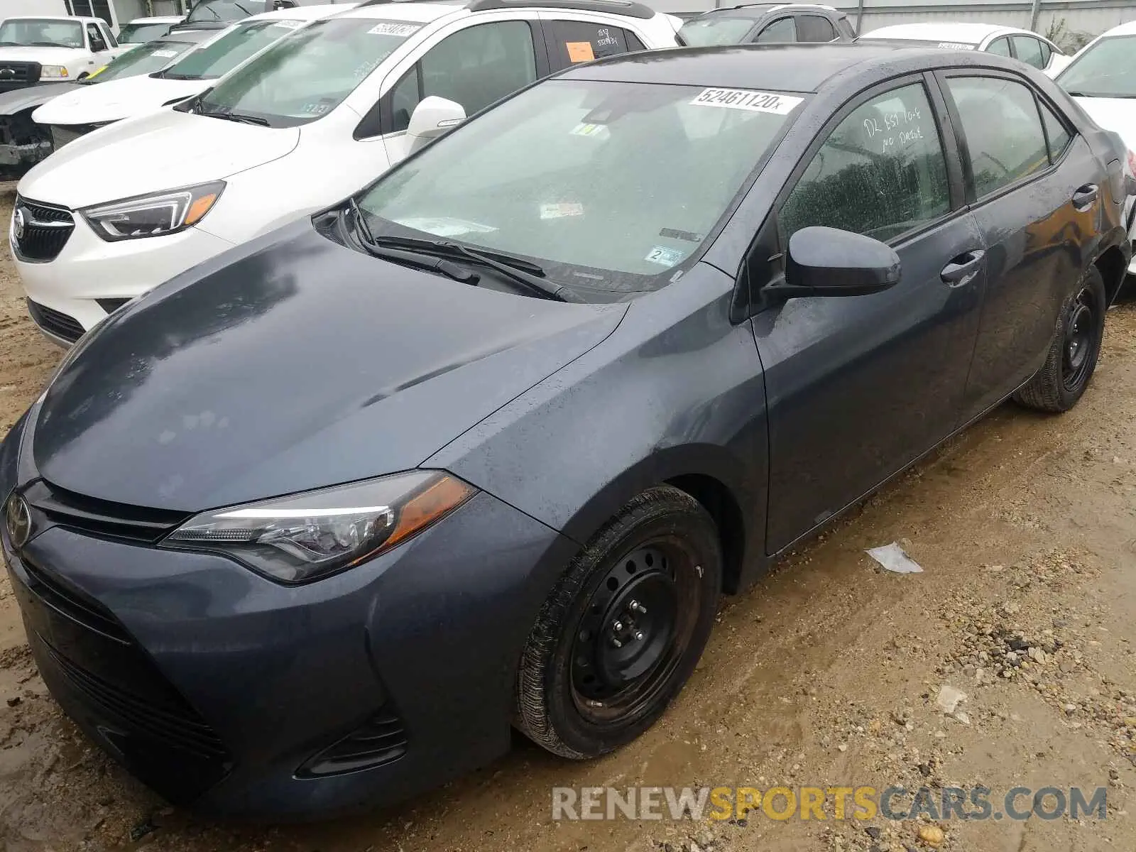 2 Photograph of a damaged car 2T1BURHE3KC240783 TOYOTA COROLLA 2019
