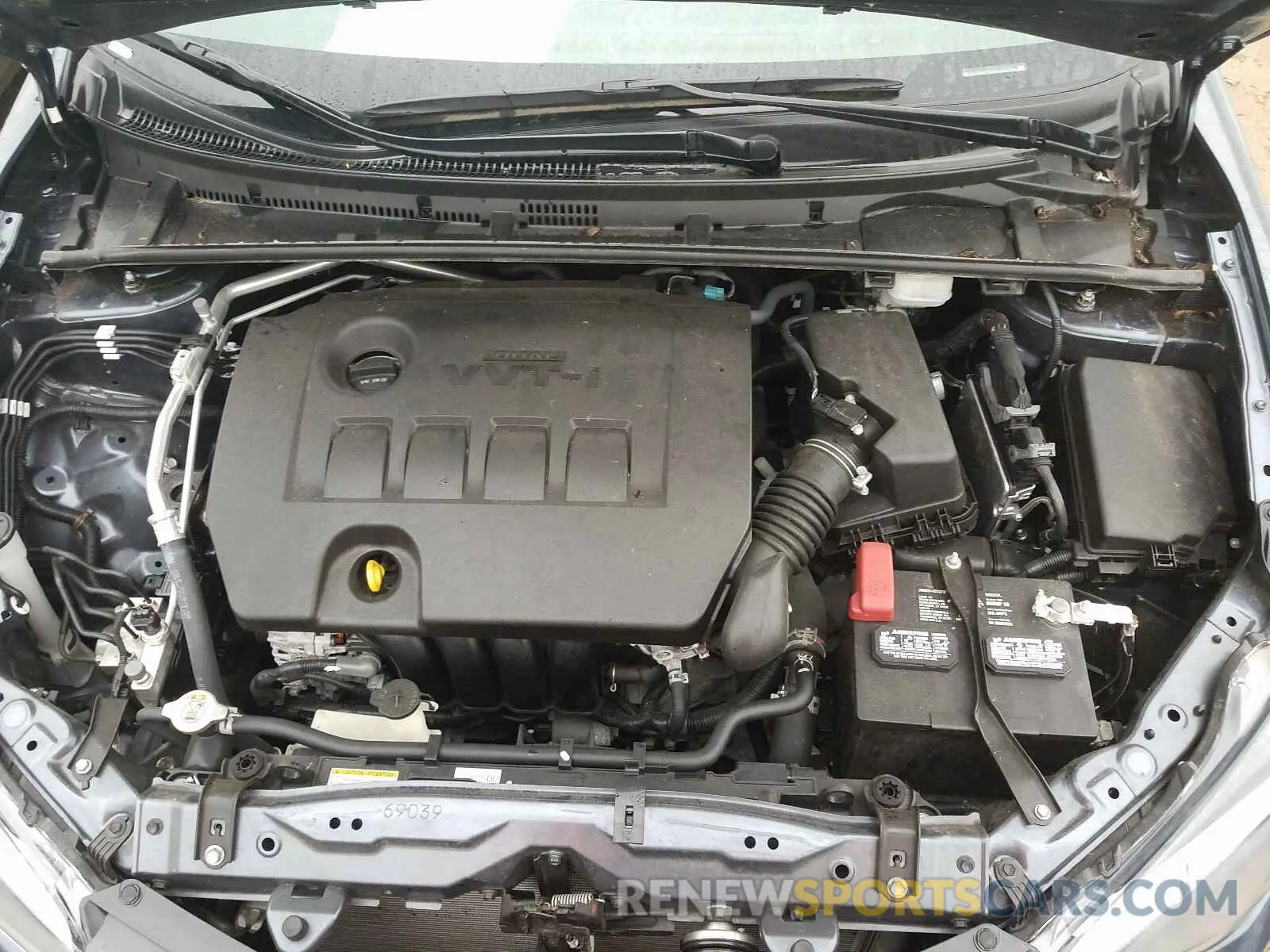 7 Photograph of a damaged car 2T1BURHE3KC240783 TOYOTA COROLLA 2019