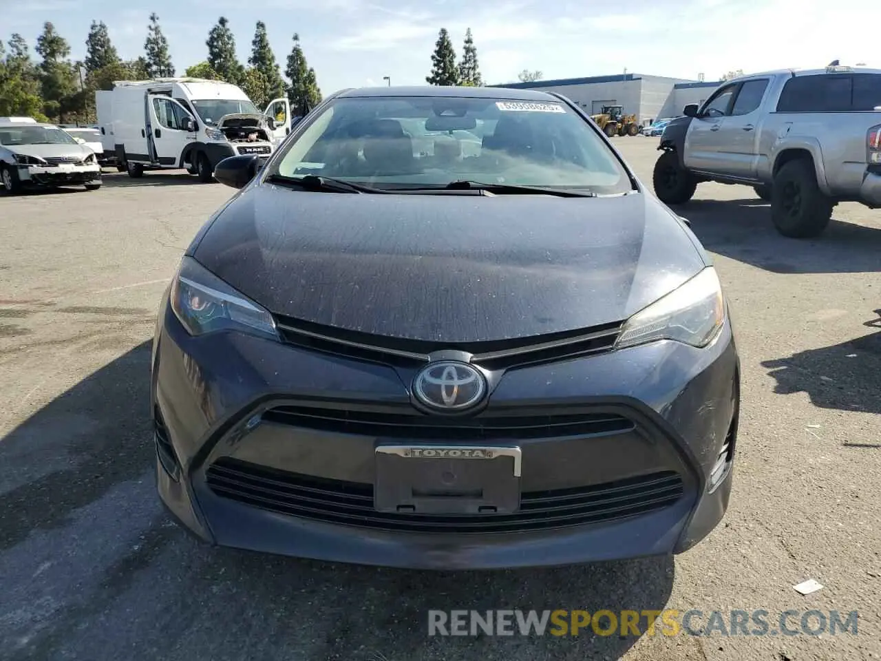 5 Фотография поврежденного автомобиля 2T1BURHE4KC126565 TOYOTA COROLLA 2019