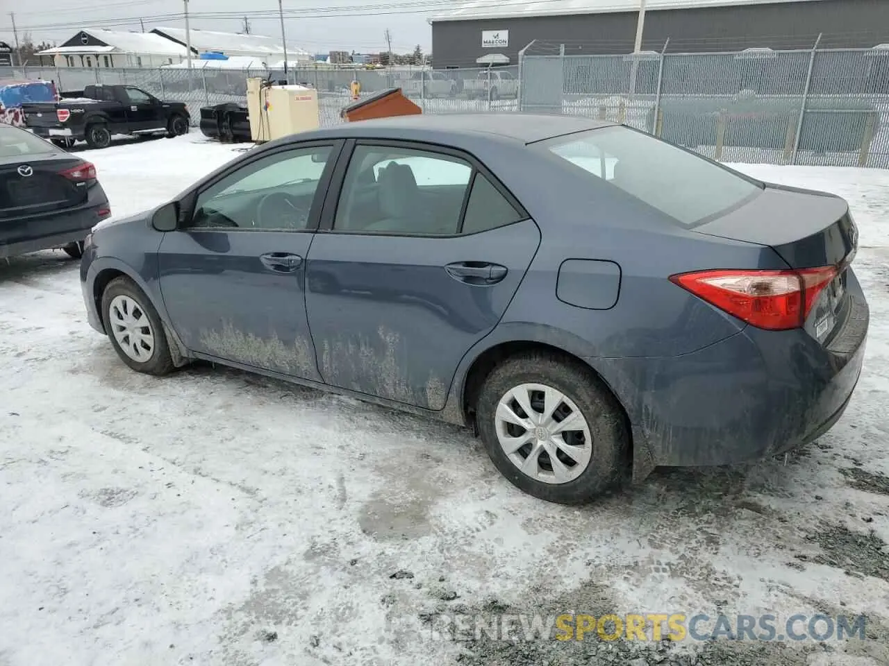 2 Photograph of a damaged car 2T1BURHE4KC127909 TOYOTA COROLLA 2019