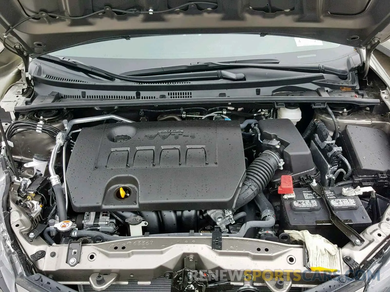 7 Photograph of a damaged car 2T1BURHE4KC135184 TOYOTA COROLLA 2019