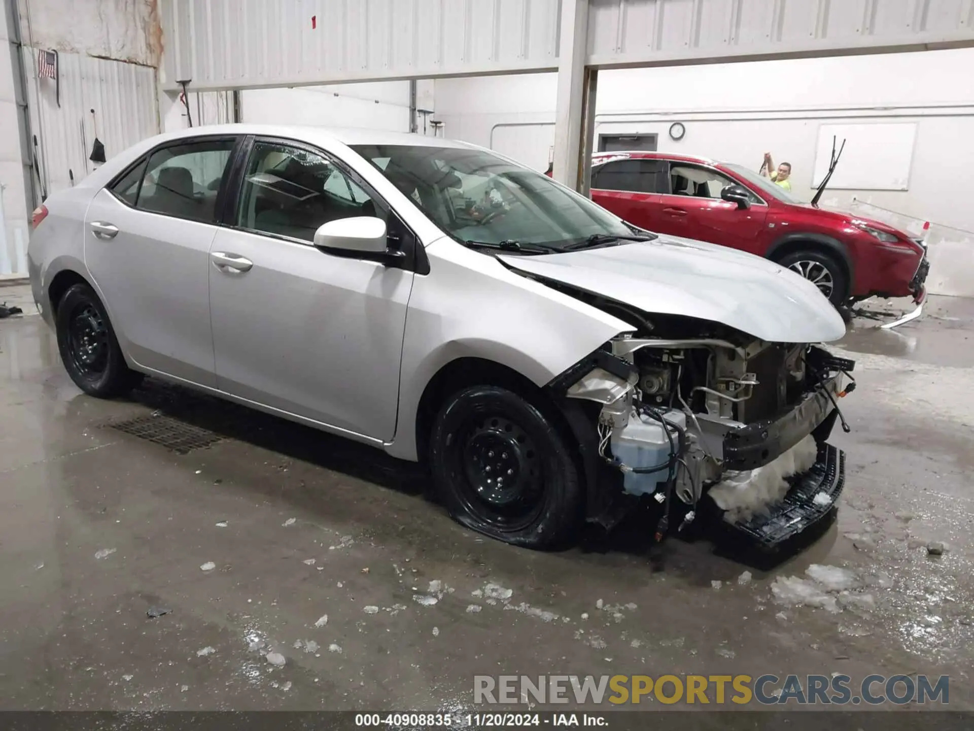 1 Фотография поврежденного автомобиля 2T1BURHE4KC138585 TOYOTA COROLLA 2019