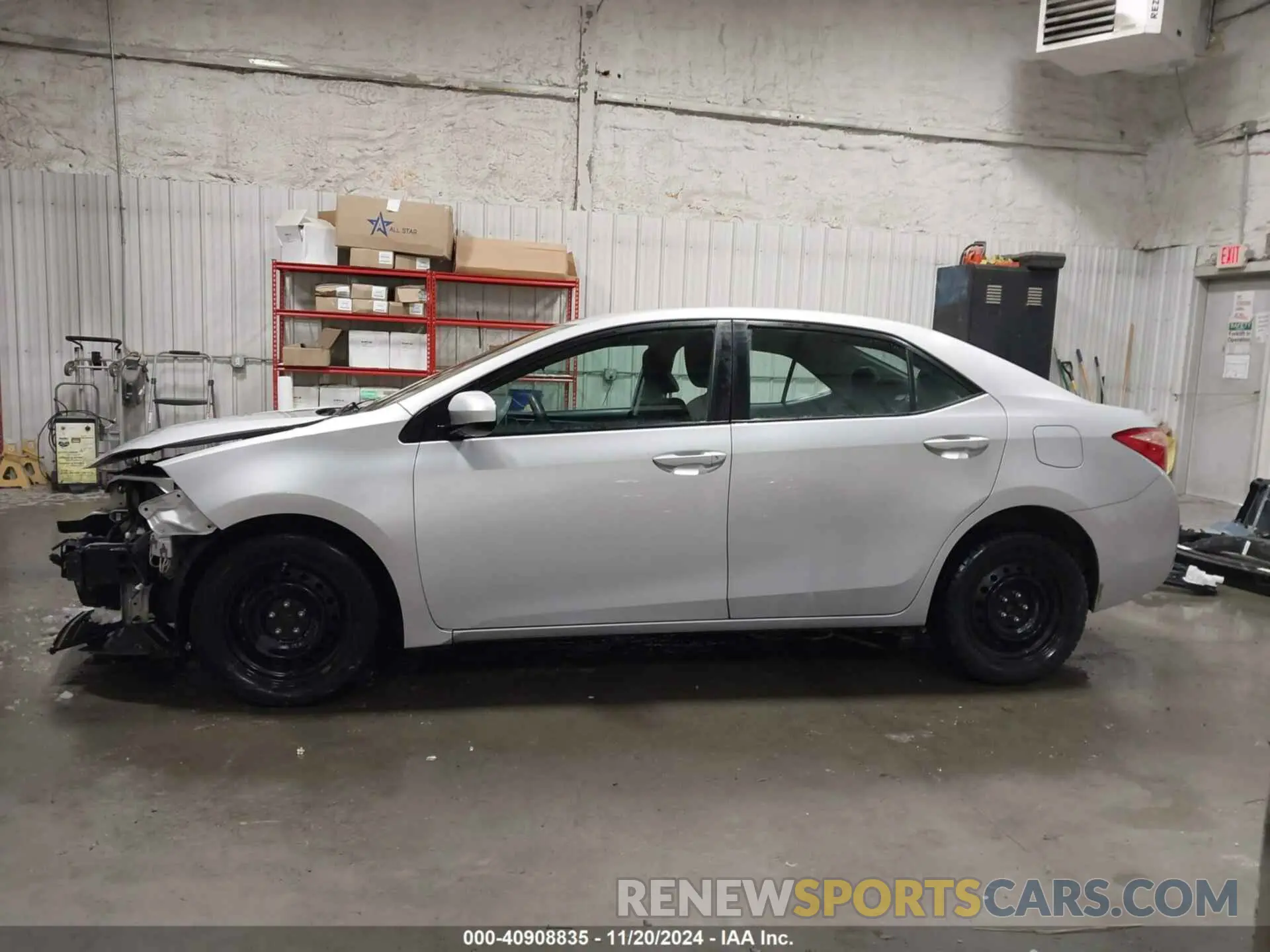 15 Фотография поврежденного автомобиля 2T1BURHE4KC138585 TOYOTA COROLLA 2019