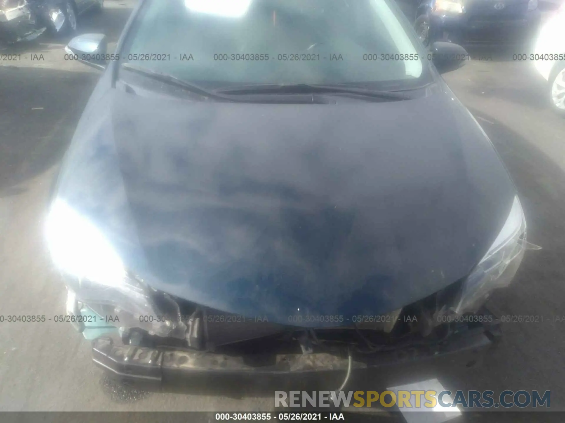 10 Фотография поврежденного автомобиля 2T1BURHE4KC144953 TOYOTA COROLLA 2019