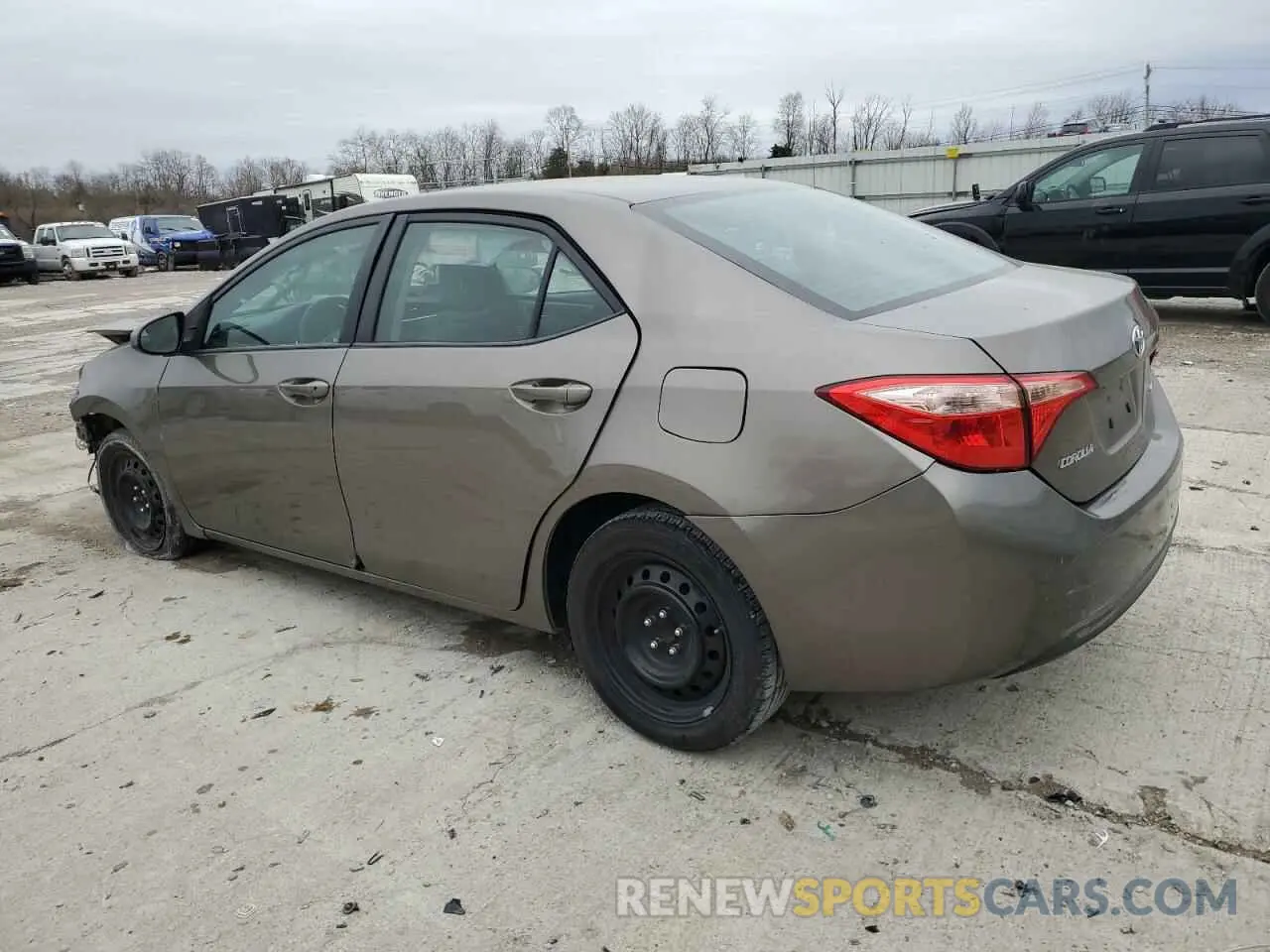 2 Фотография поврежденного автомобиля 2T1BURHE4KC146492 TOYOTA COROLLA 2019