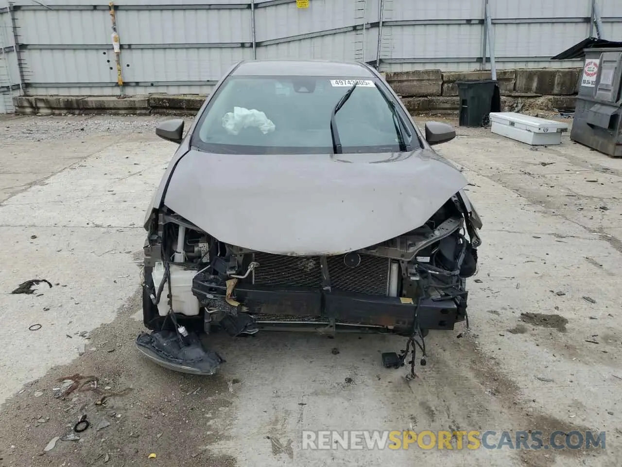 5 Фотография поврежденного автомобиля 2T1BURHE4KC146492 TOYOTA COROLLA 2019